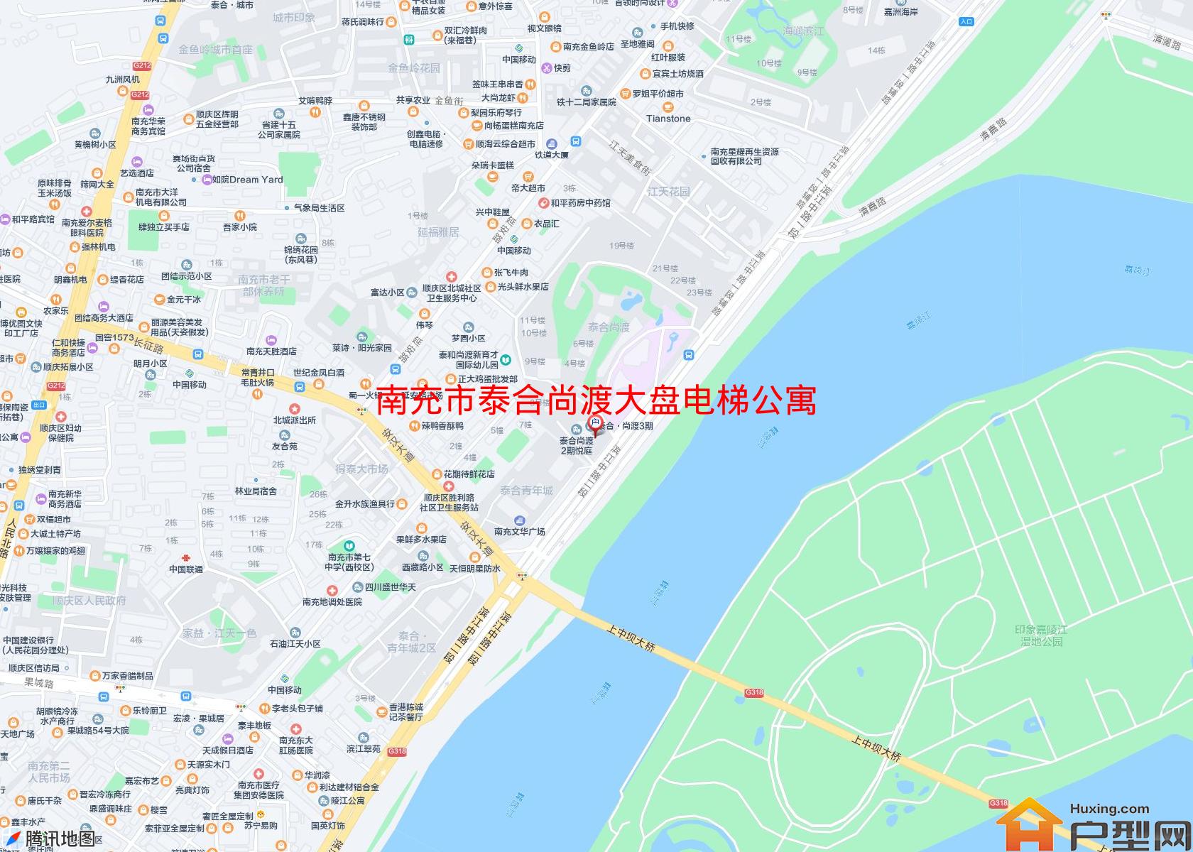 泰合尚渡大盘电梯公寓小区 - 户型网