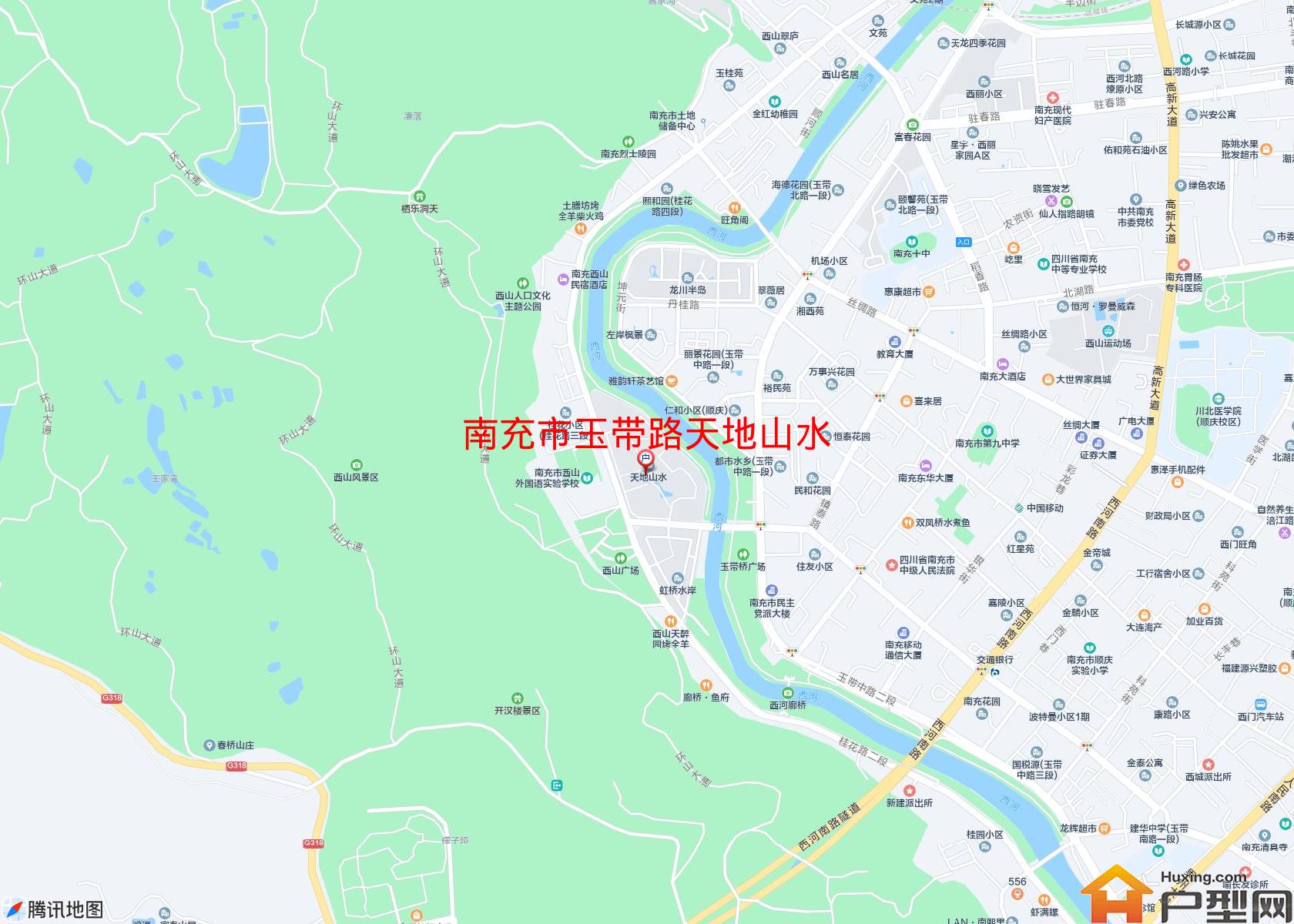 玉带路天地山水小区 - 户型网
