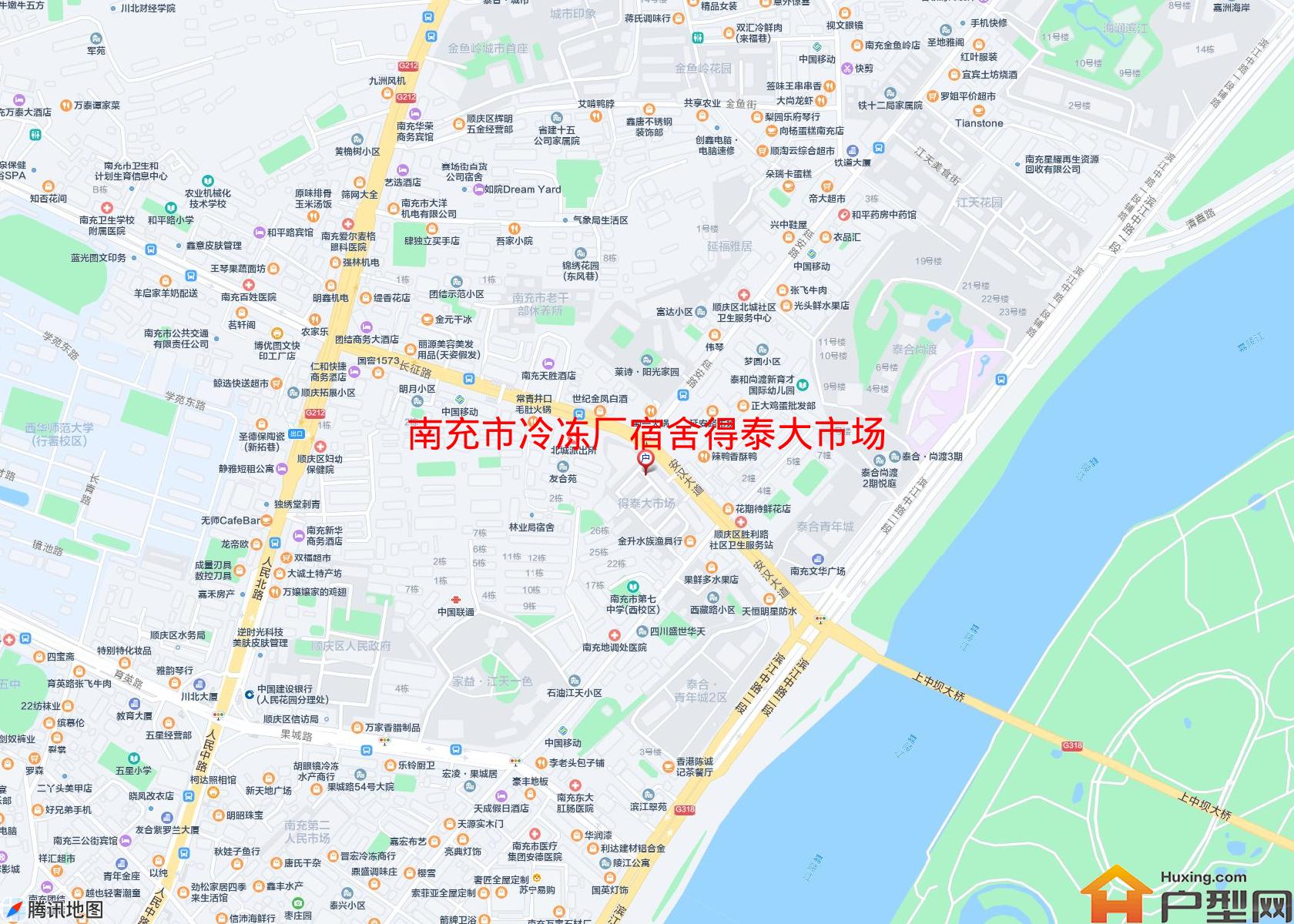 冷冻厂宿舍得泰大市场小区 - 户型网