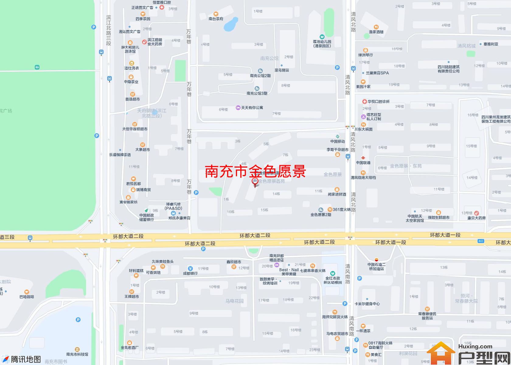 金色愿景小区 - 户型网