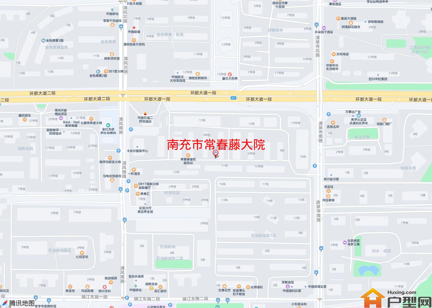 常春藤大院小区 - 户型网