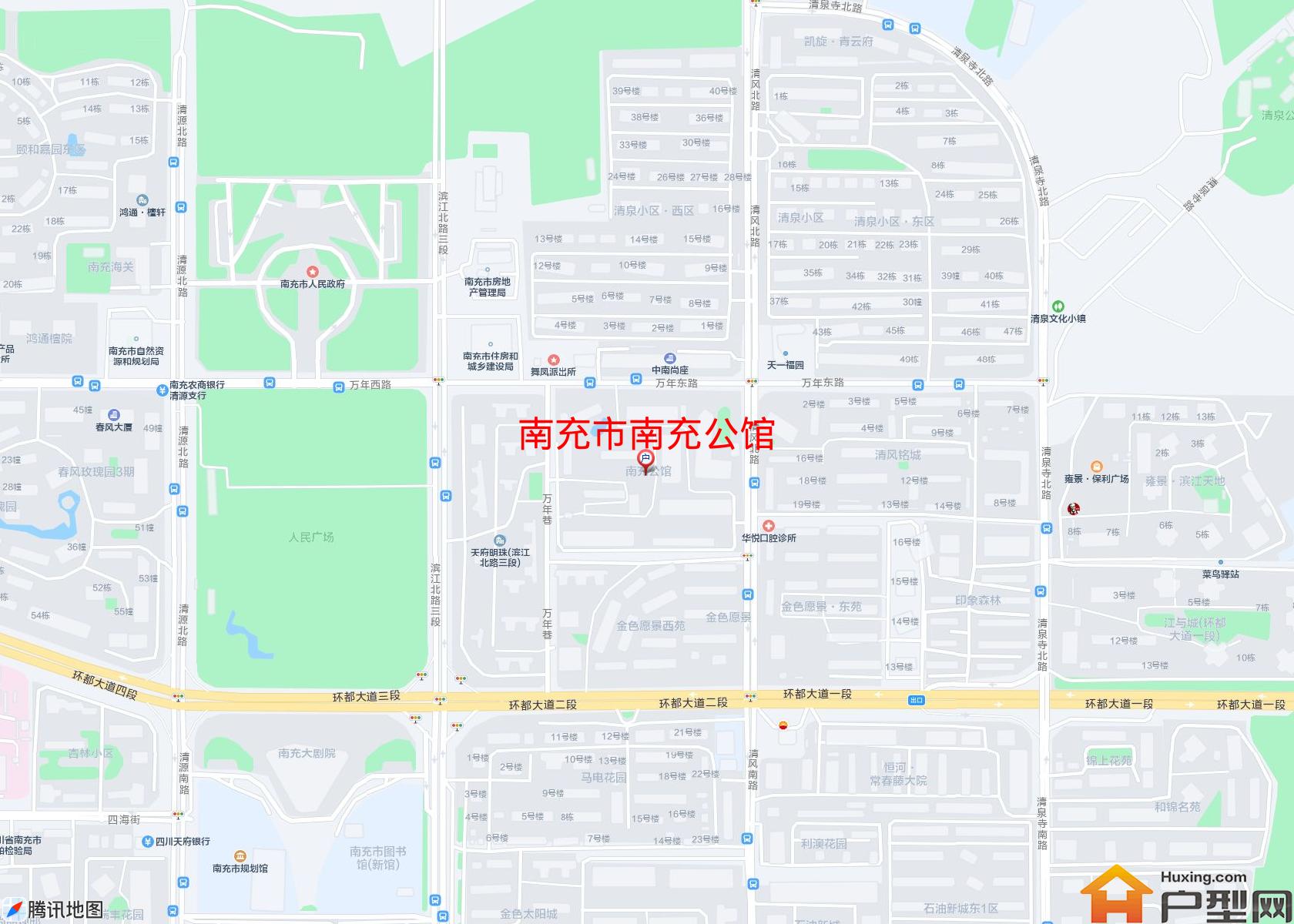 南充公馆小区 - 户型网
