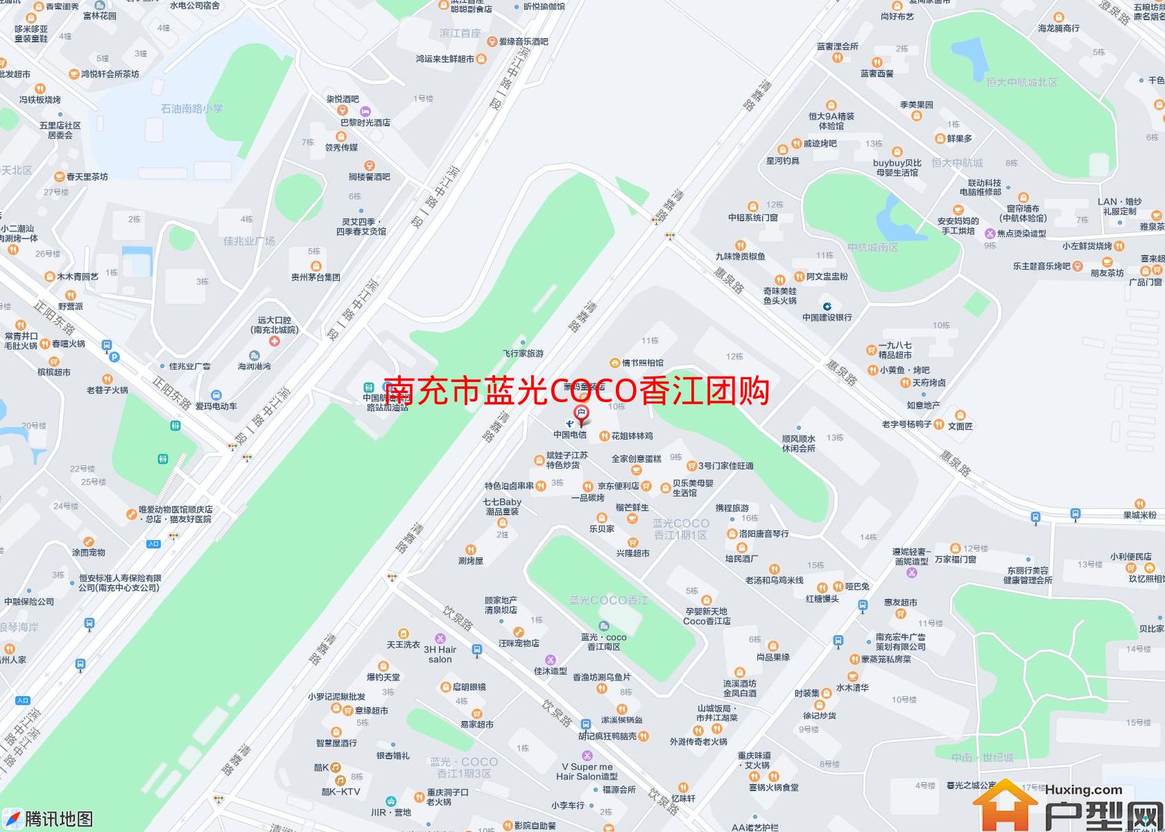 蓝光COCO香江团购小区 - 户型网