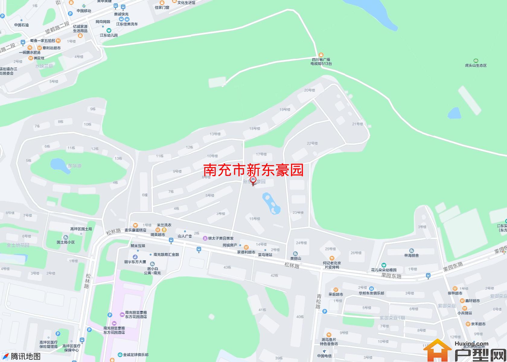 新东豪园小区 - 户型网