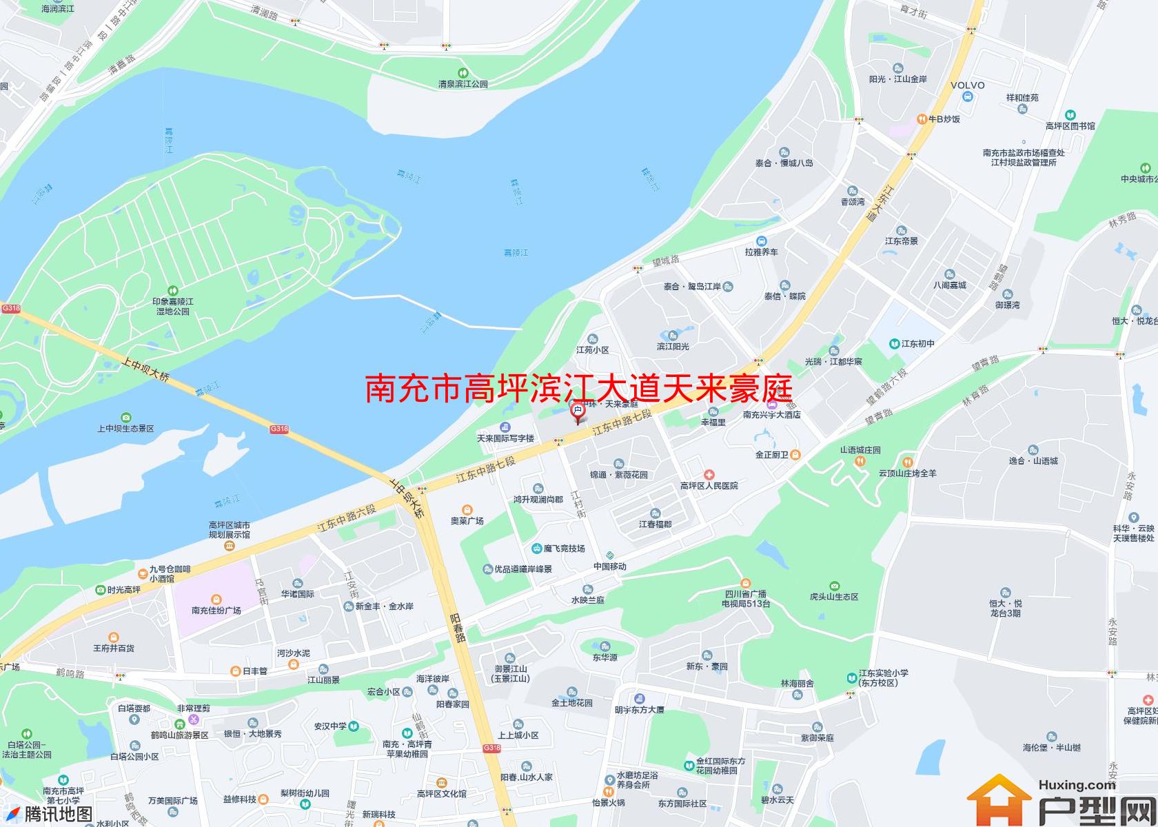 高坪滨江大道天来豪庭小区 - 户型网