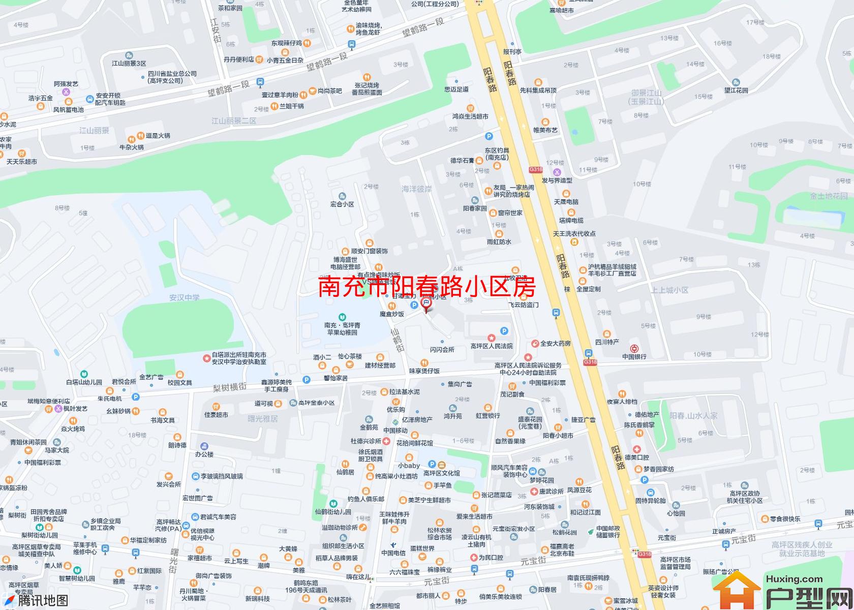 阳春路小区房小区 - 户型网