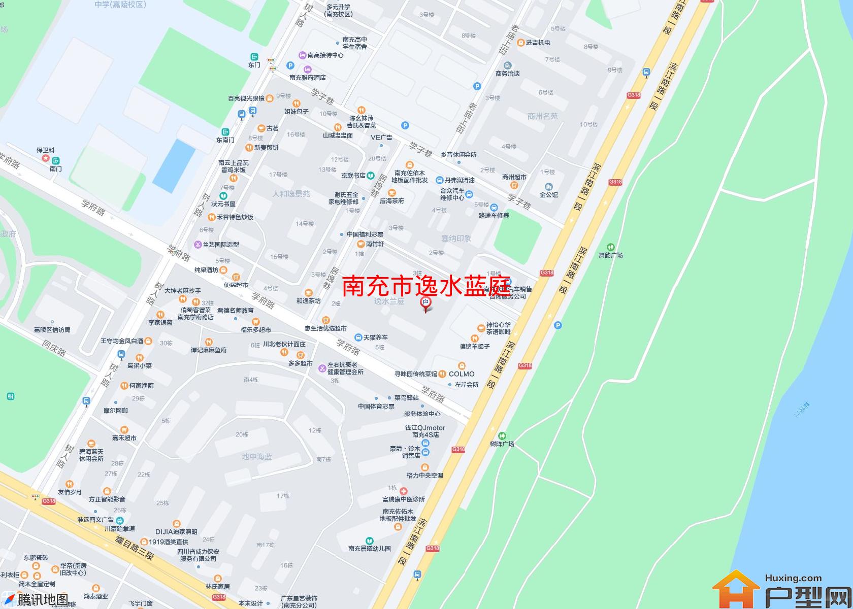 逸水蓝庭小区 - 户型网
