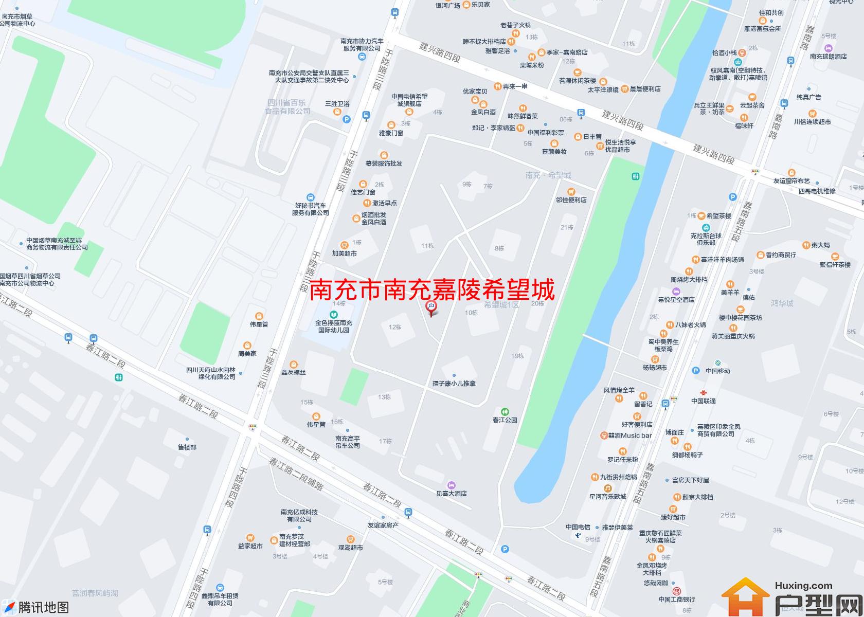 南充嘉陵希望城小区 - 户型网