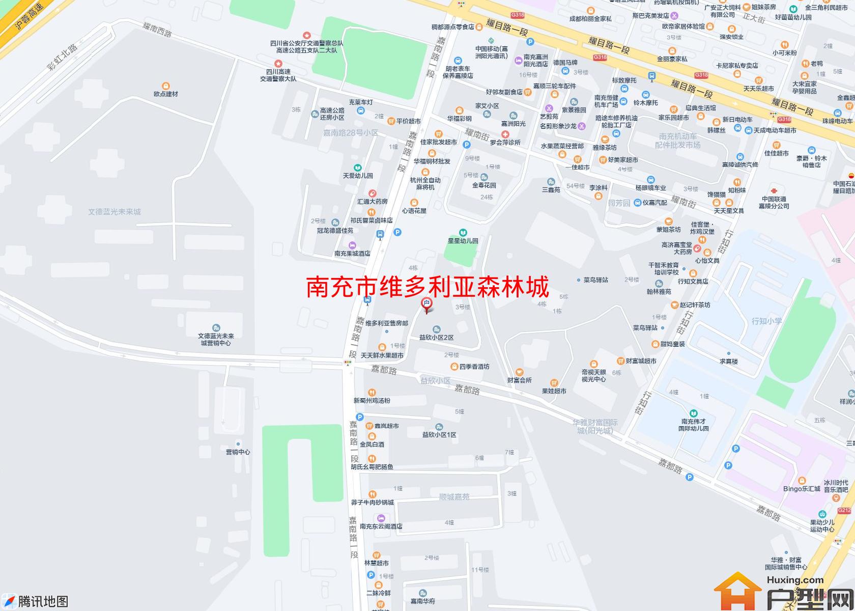 维多利亚森林城小区 - 户型网