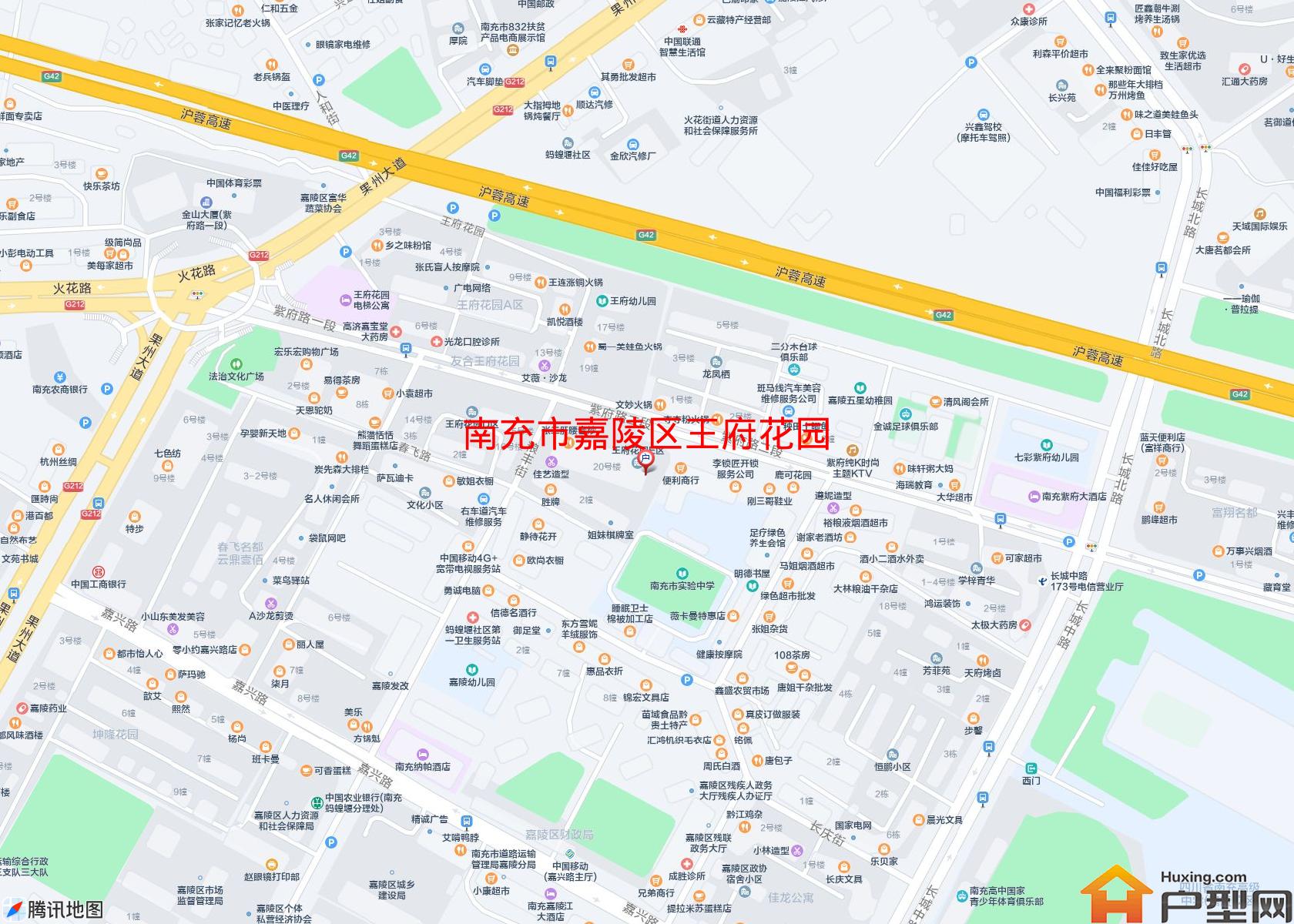 嘉陵区王府花园小区 - 户型网