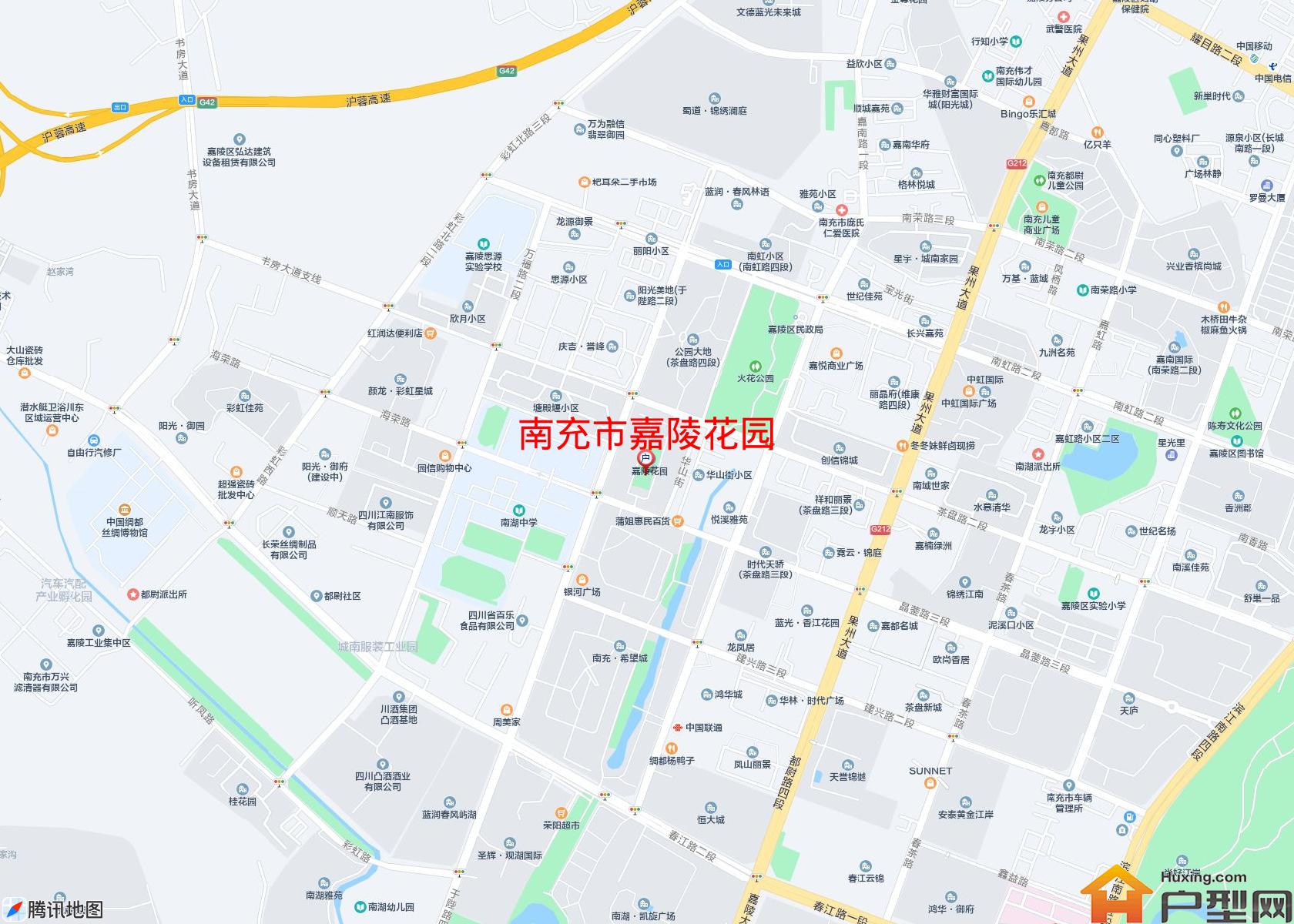 嘉陵花园小区 - 户型网
