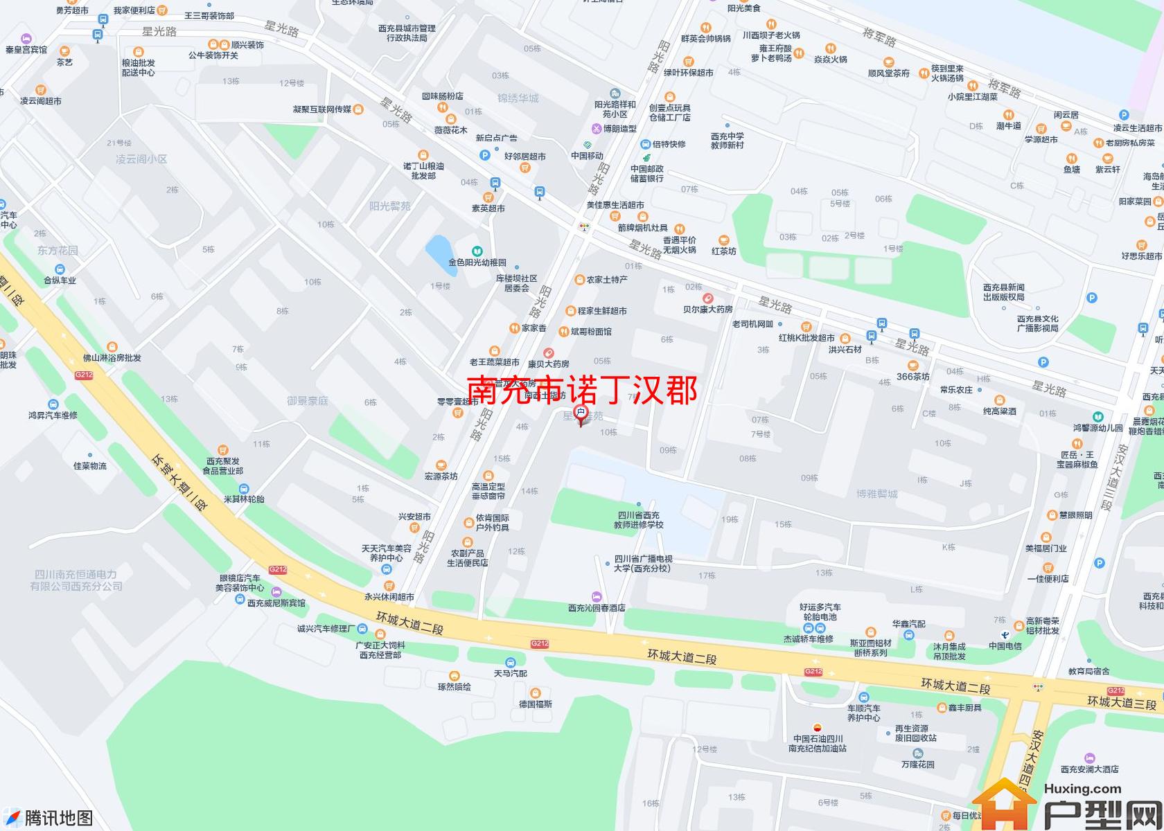 诺丁汉郡小区 - 户型网