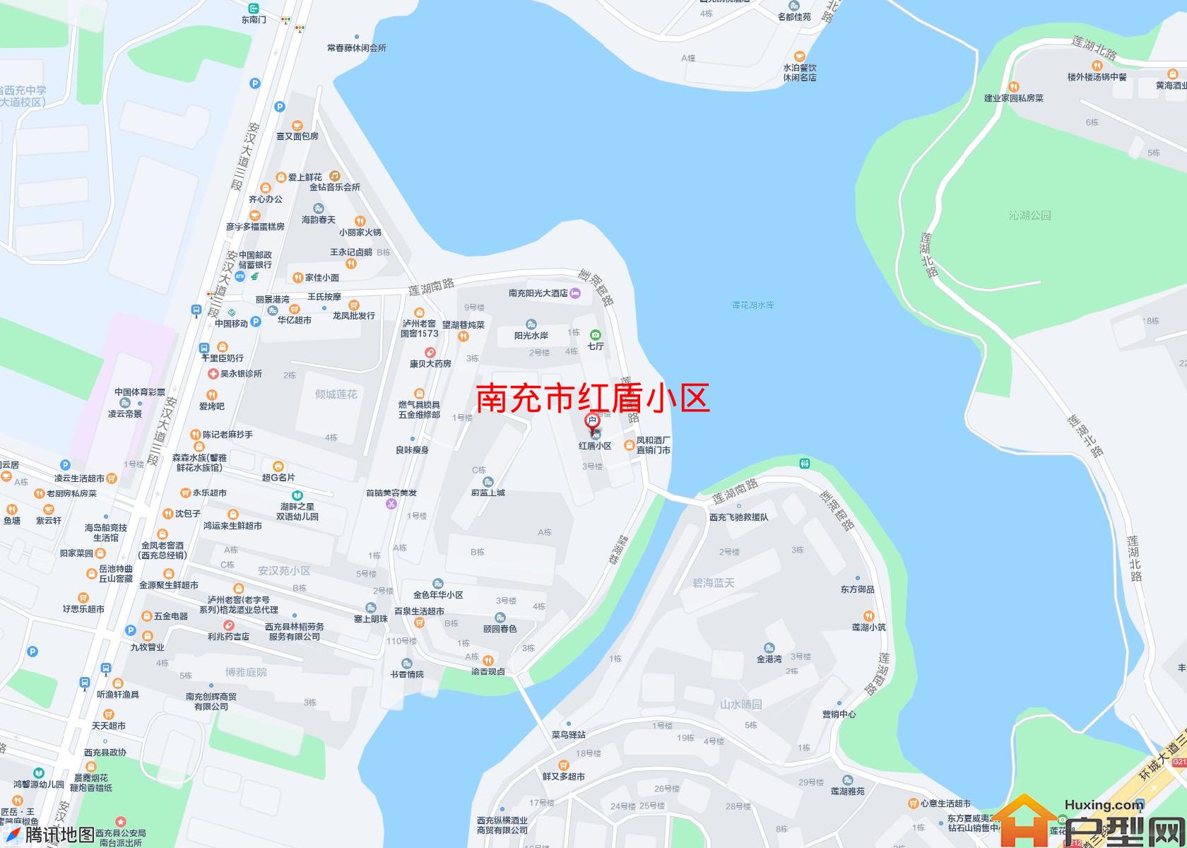 红盾小区小区 - 户型网