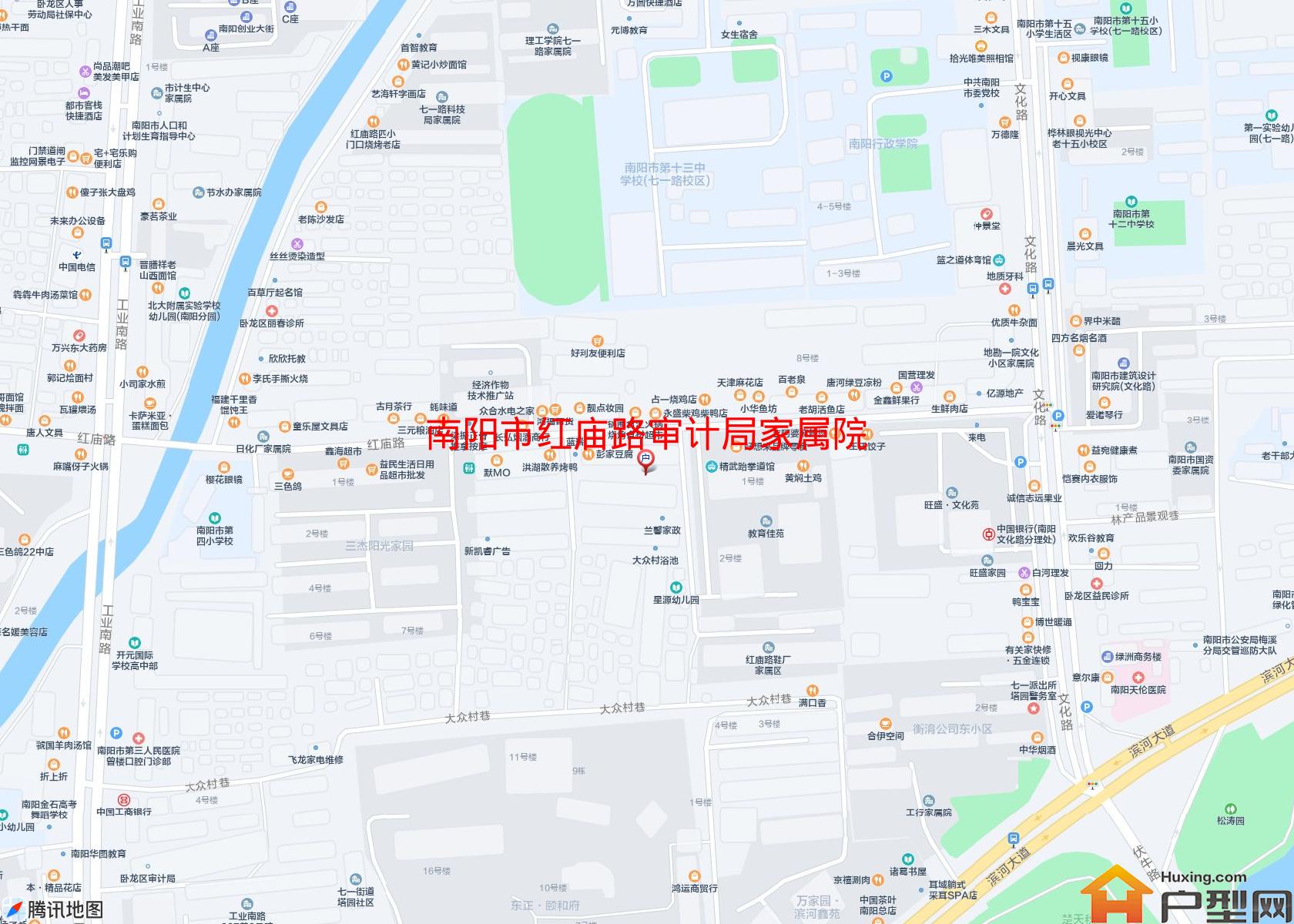 红庙路审计局家属院小区 - 户型网