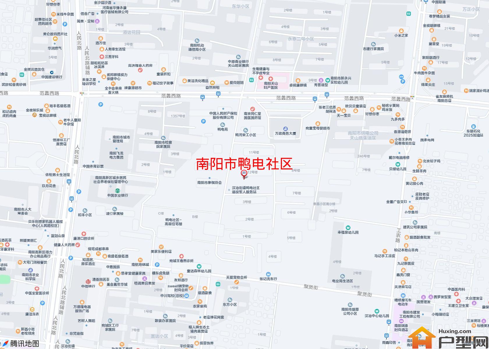 鸭电社区小区 - 户型网