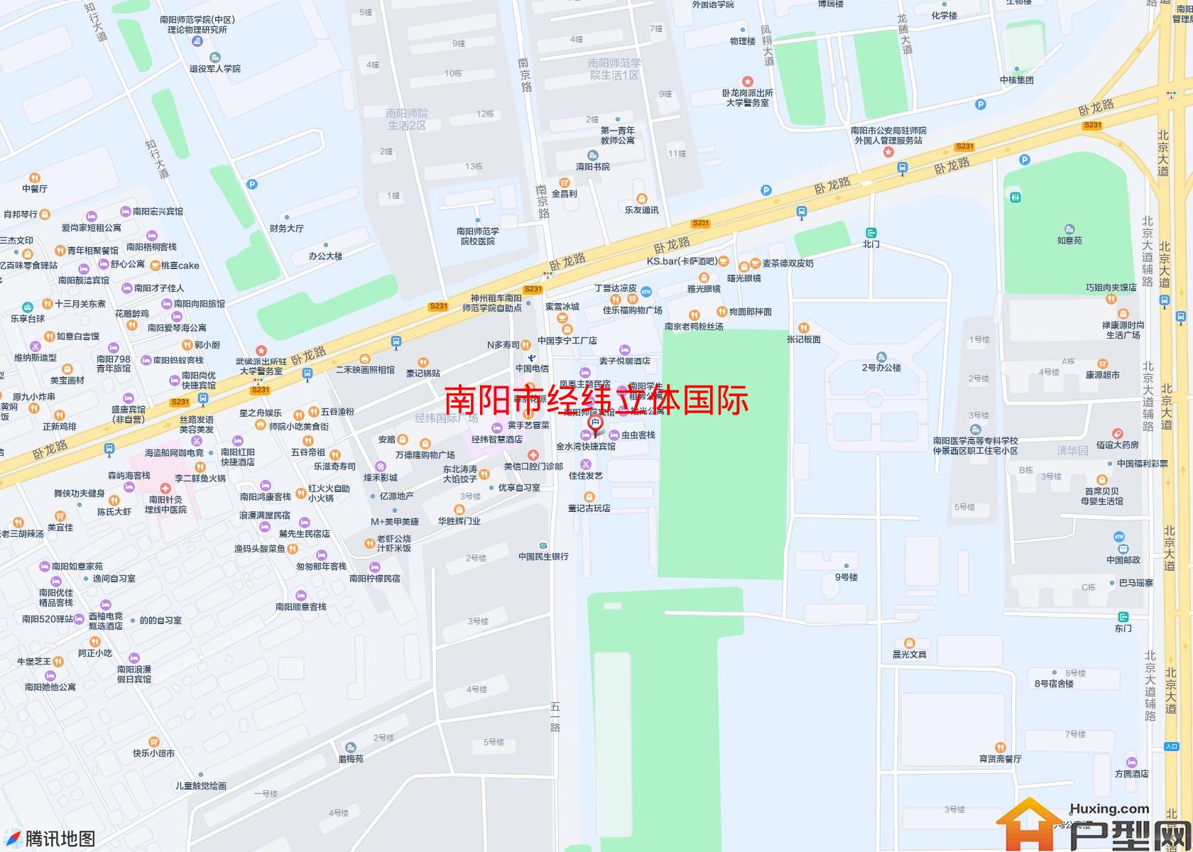 经纬立体国际小区 - 户型网