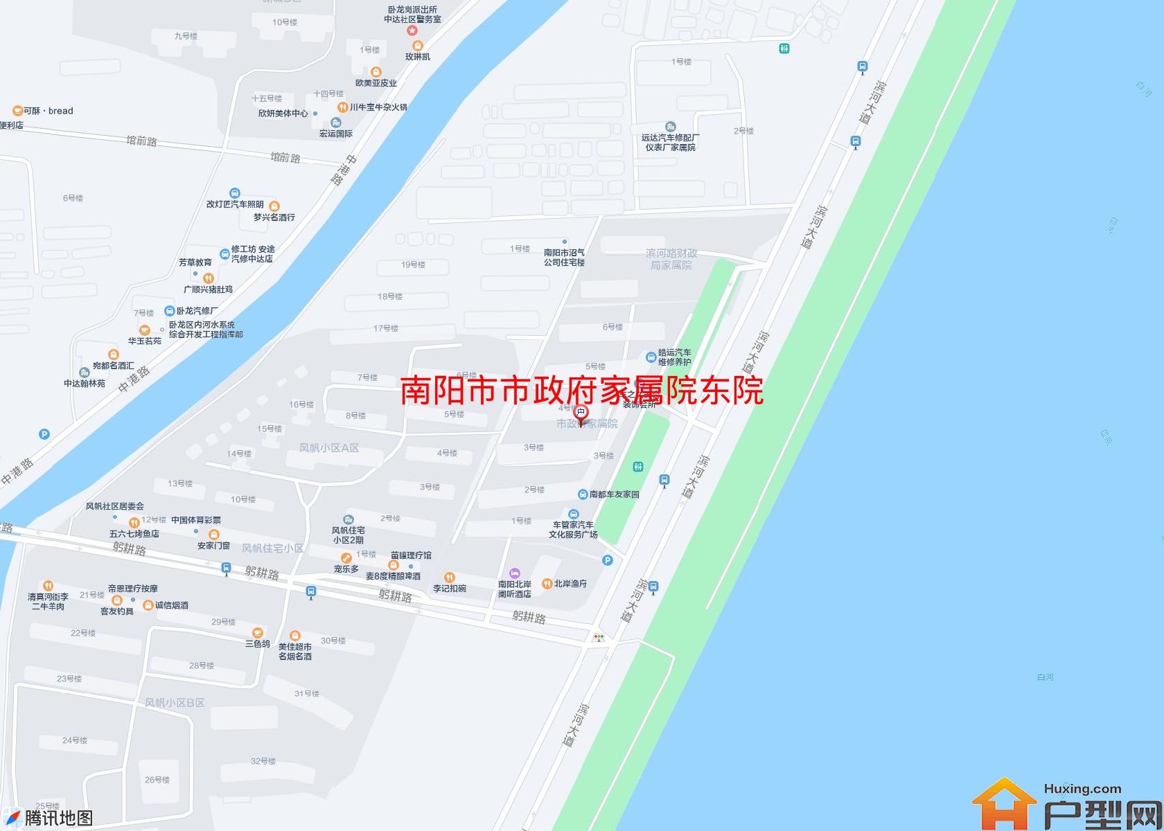 市政府家属院东院小区 - 户型网