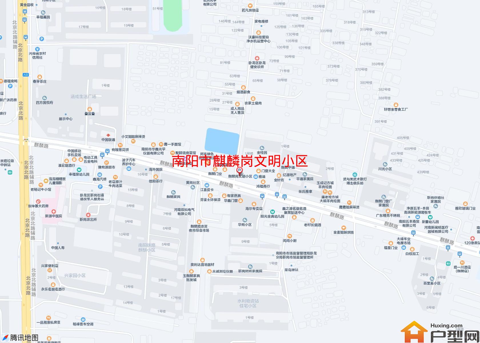 麒麟岗文明小区小区 - 户型网