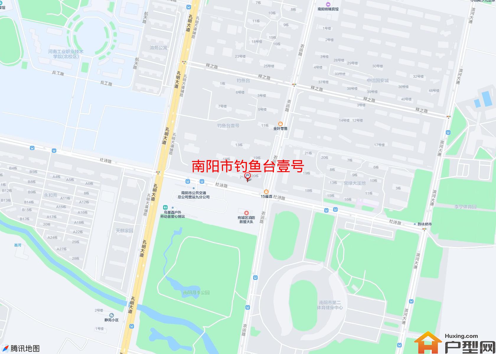 钓鱼台壹号小区 - 户型网
