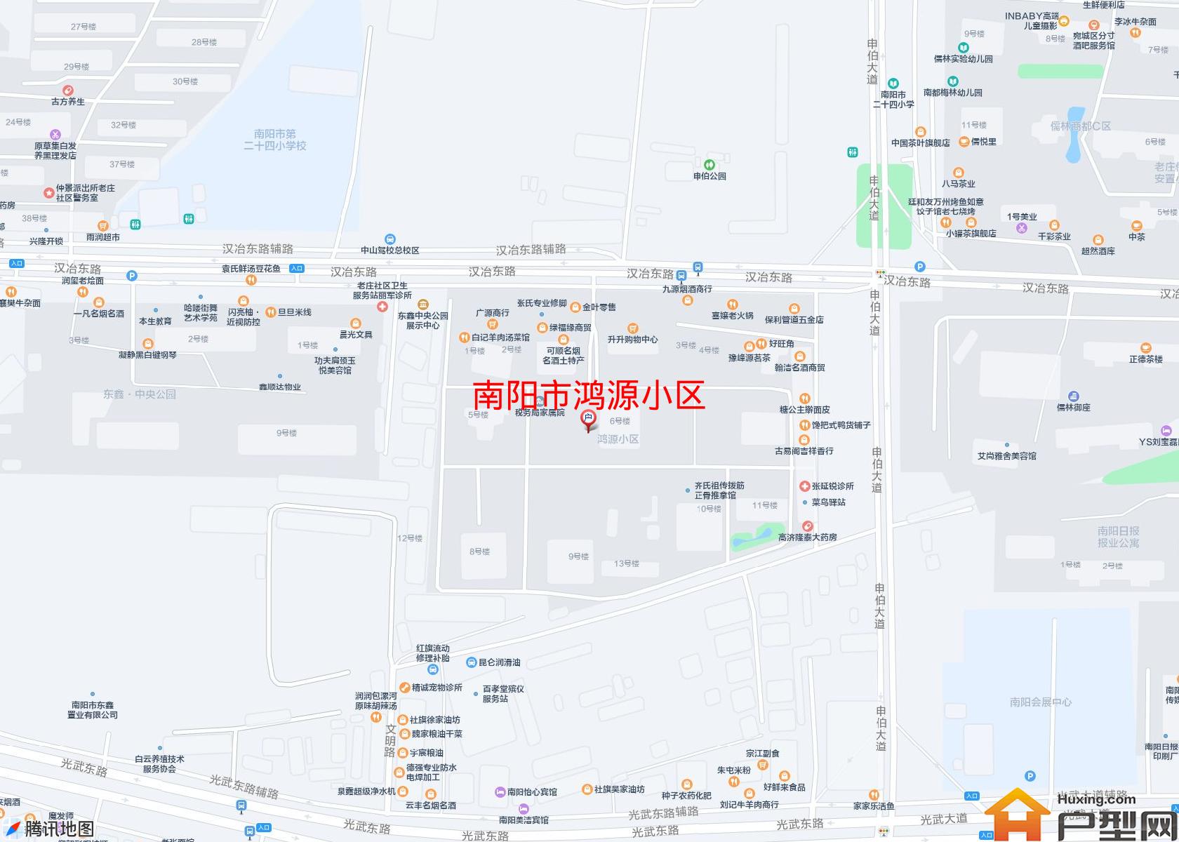 鸿源小区小区 - 户型网