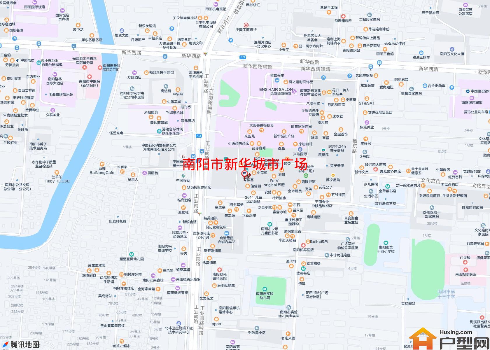 新华城市广场小区 - 户型网