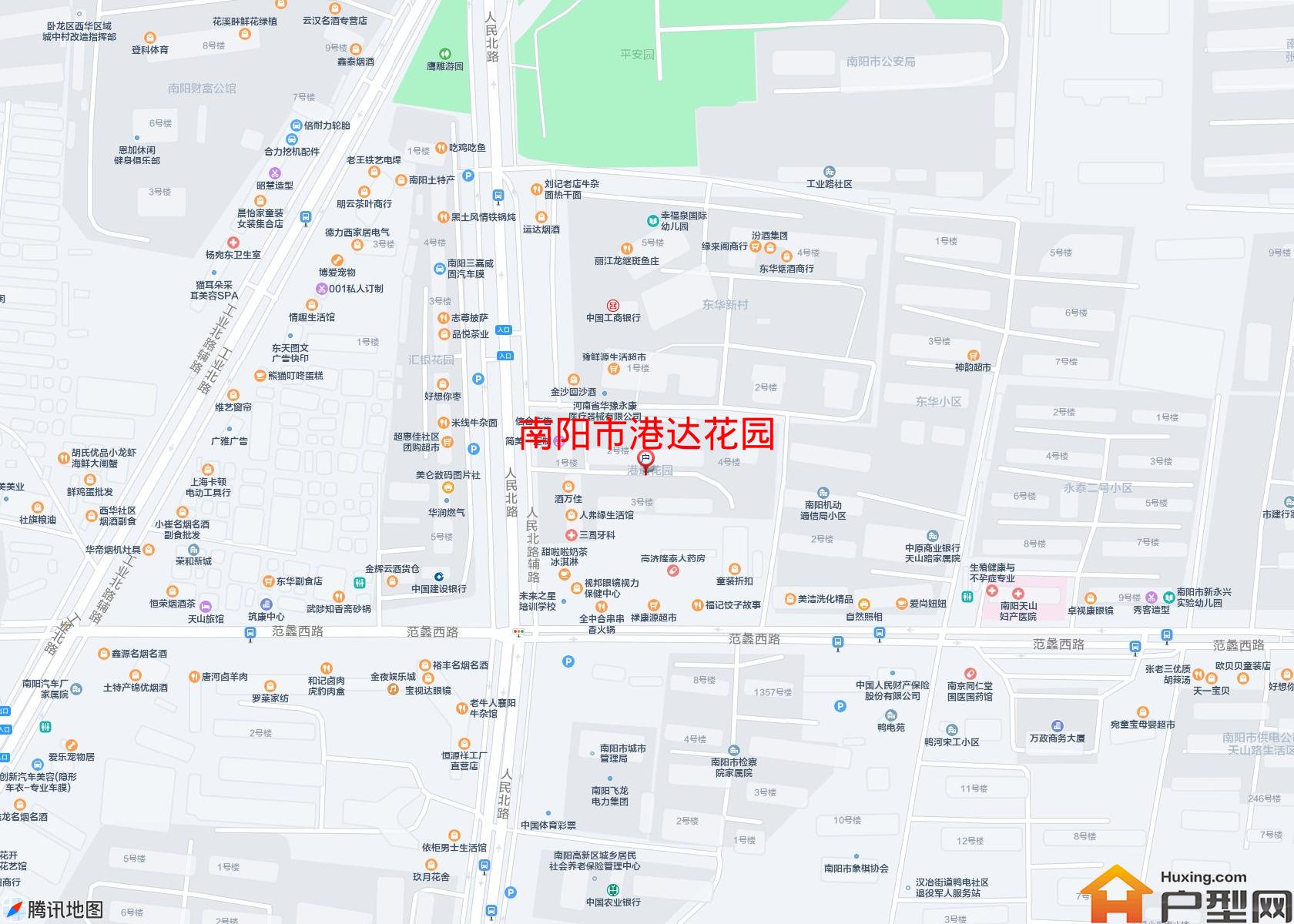 港达花园小区 - 户型网