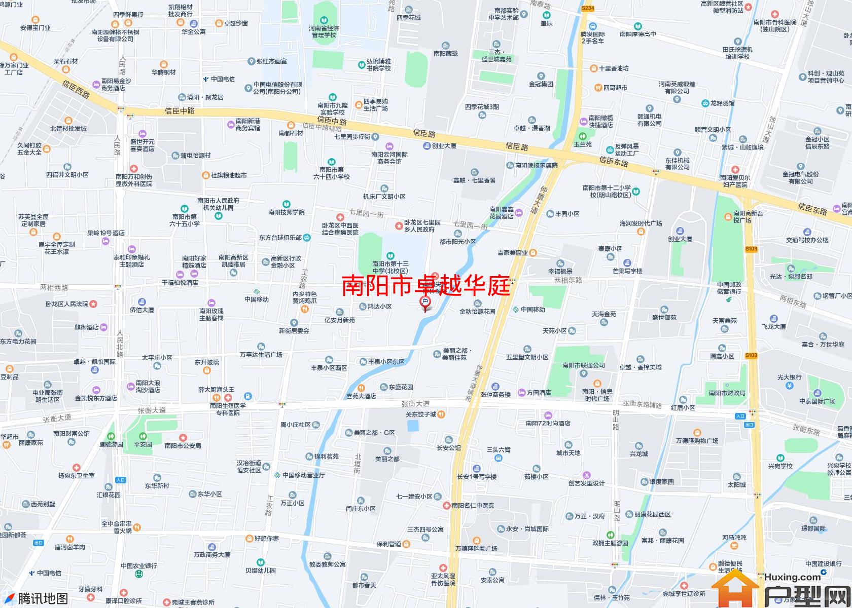 卓越华庭小区 - 户型网
