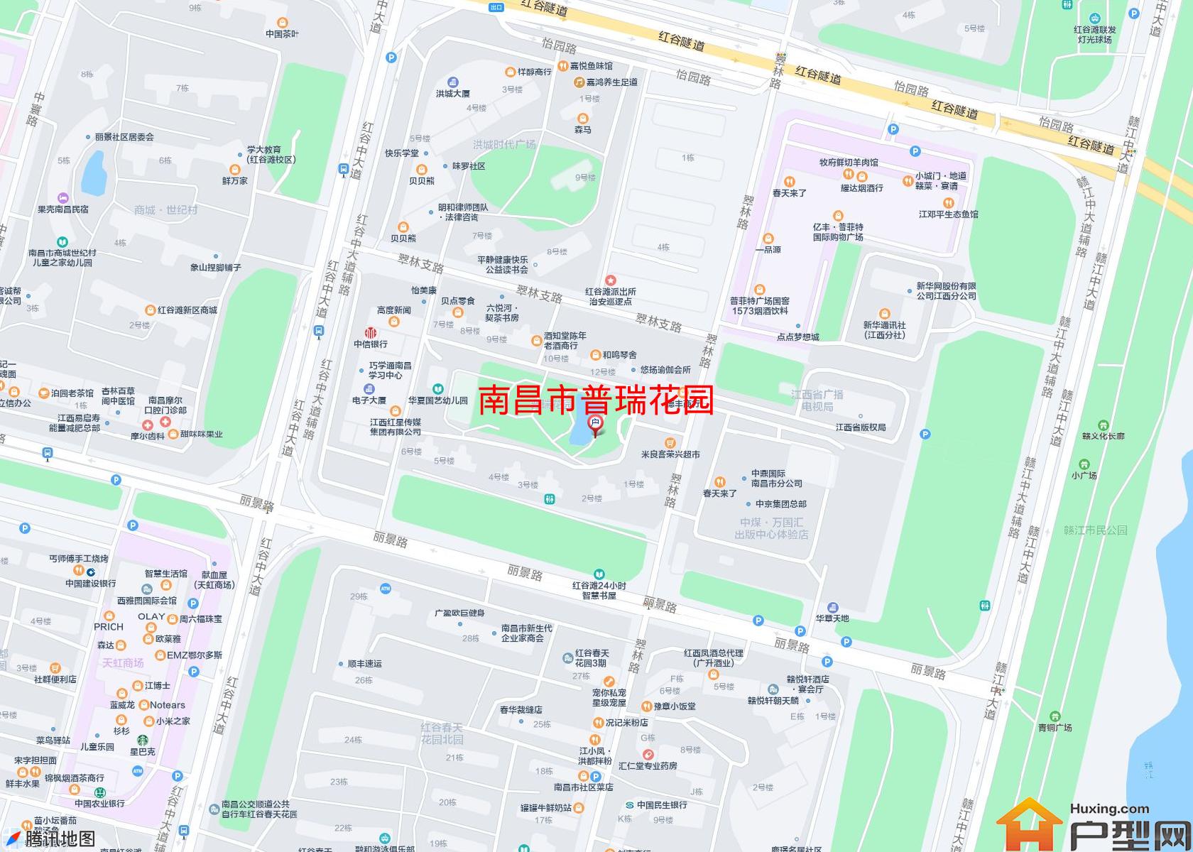 普瑞花园小区 - 户型网