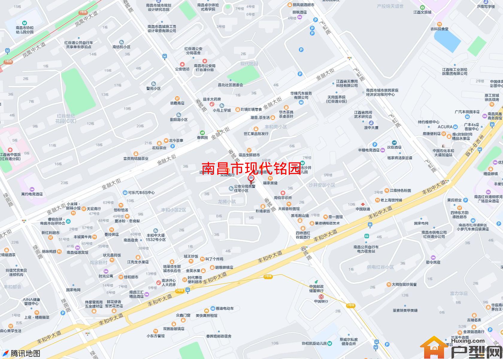 现代铭园小区 - 户型网