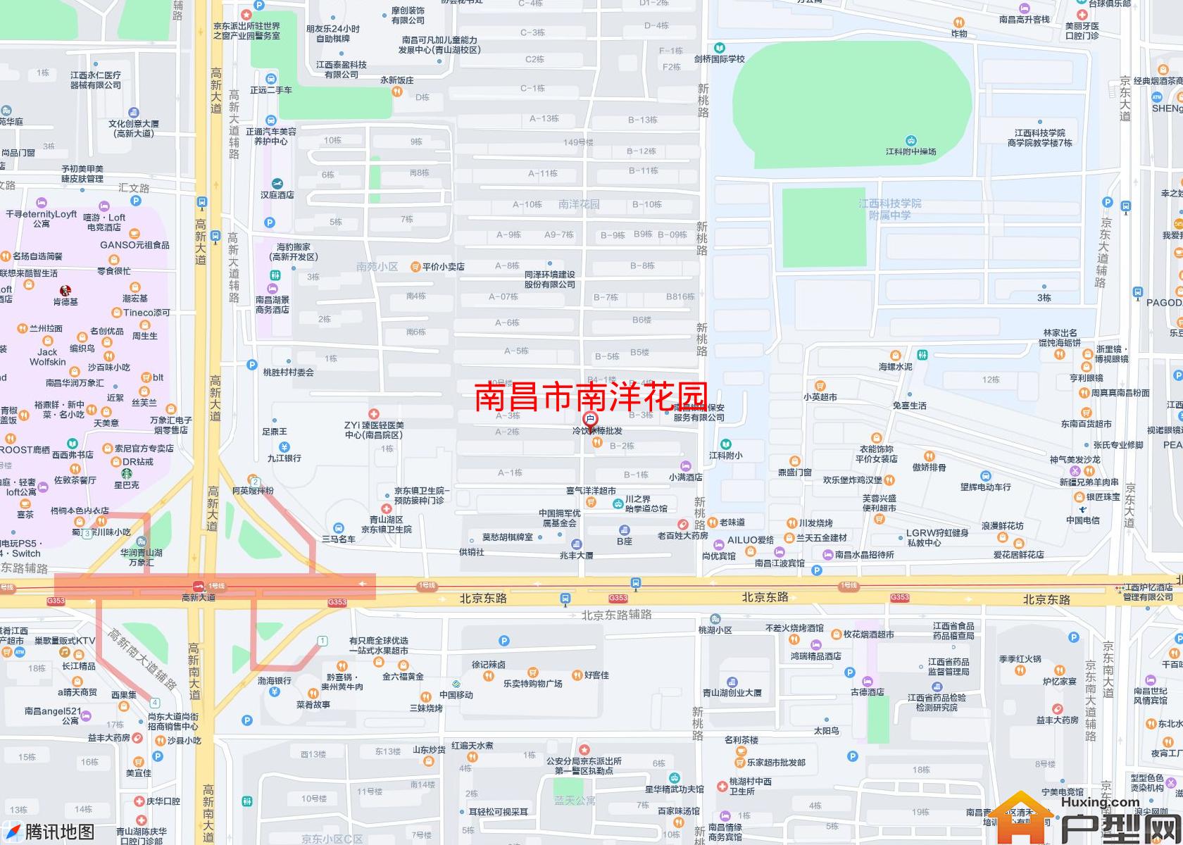 南洋花园小区 - 户型网