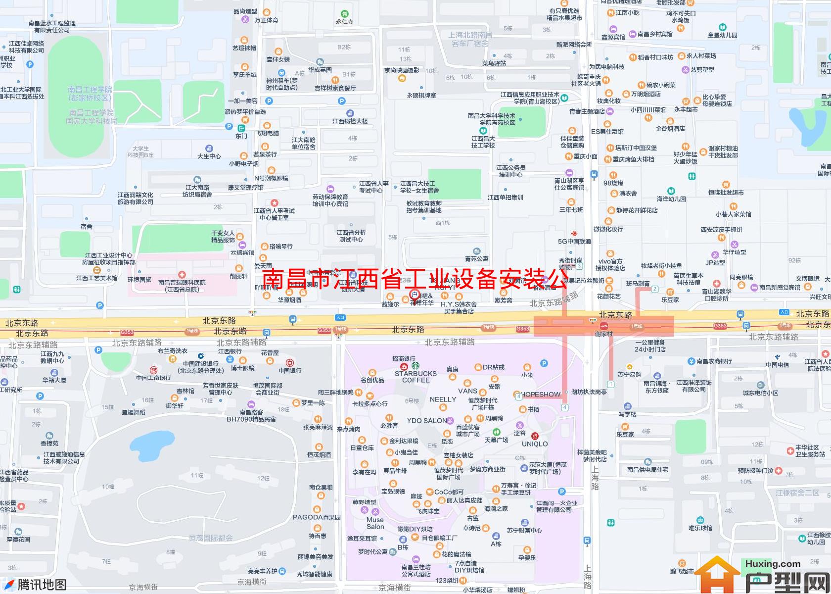 江西省工业设备安装公司北区小区 - 户型网