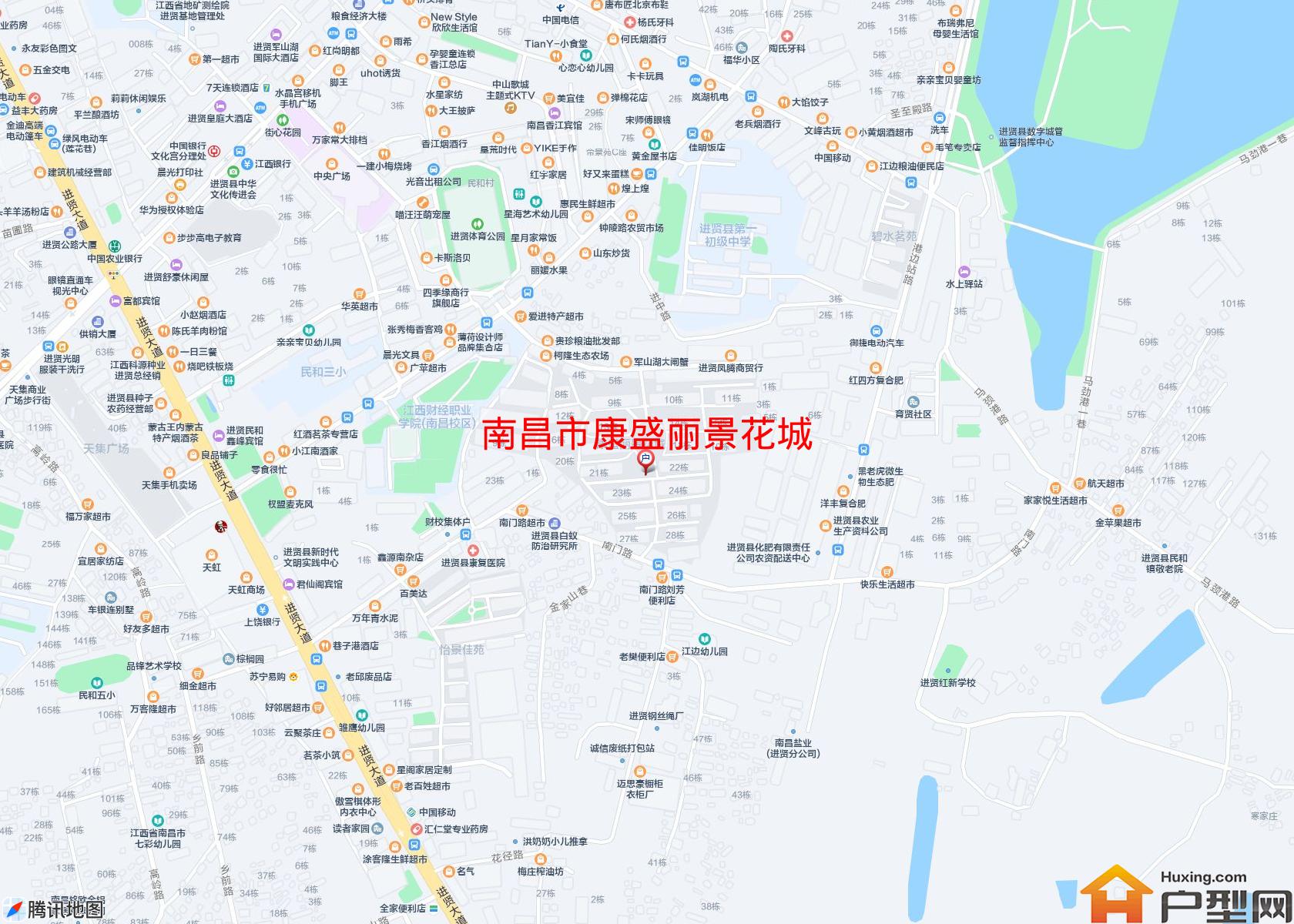 康盛丽景花城小区 - 户型网
