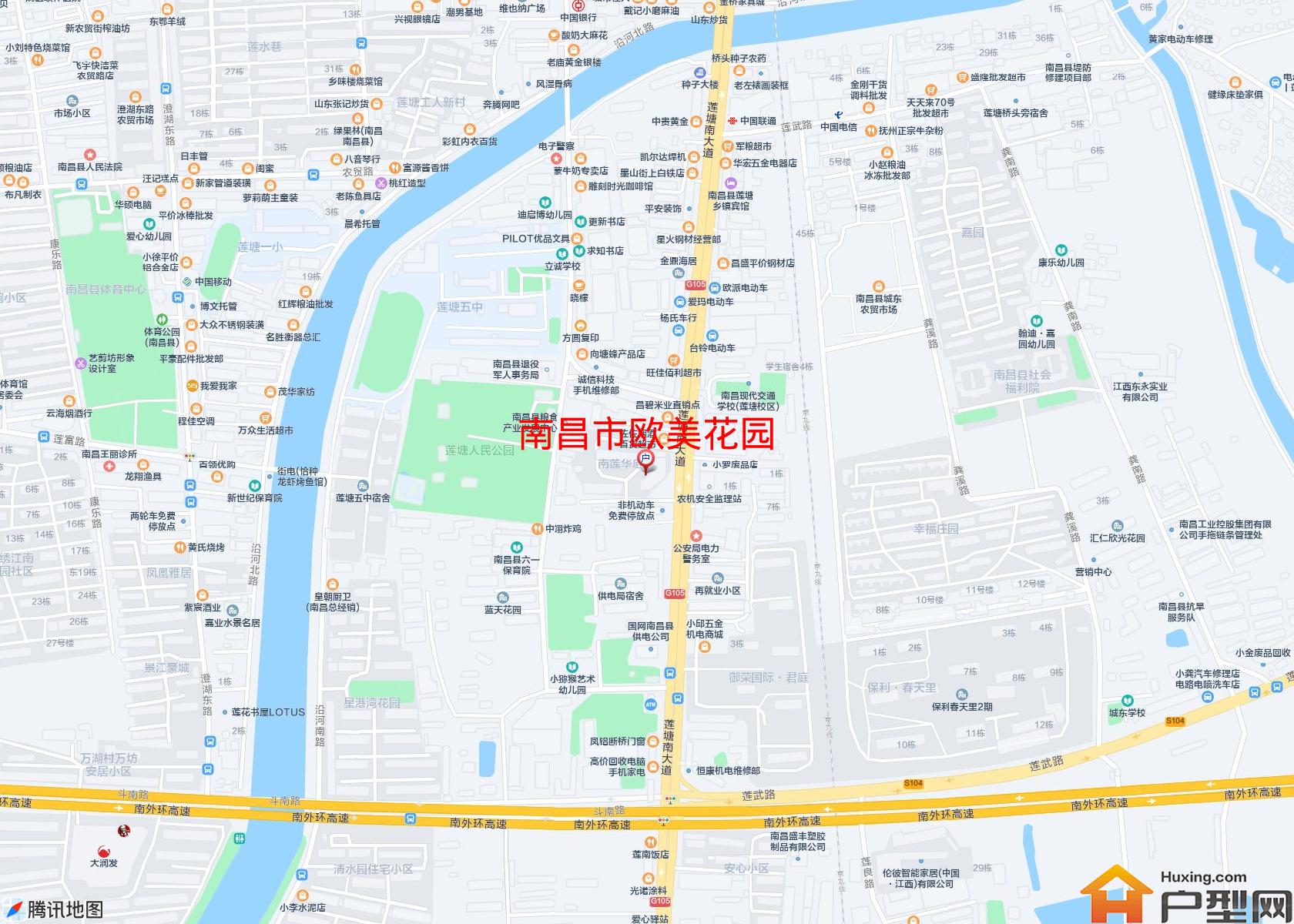 欧美花园小区 - 户型网