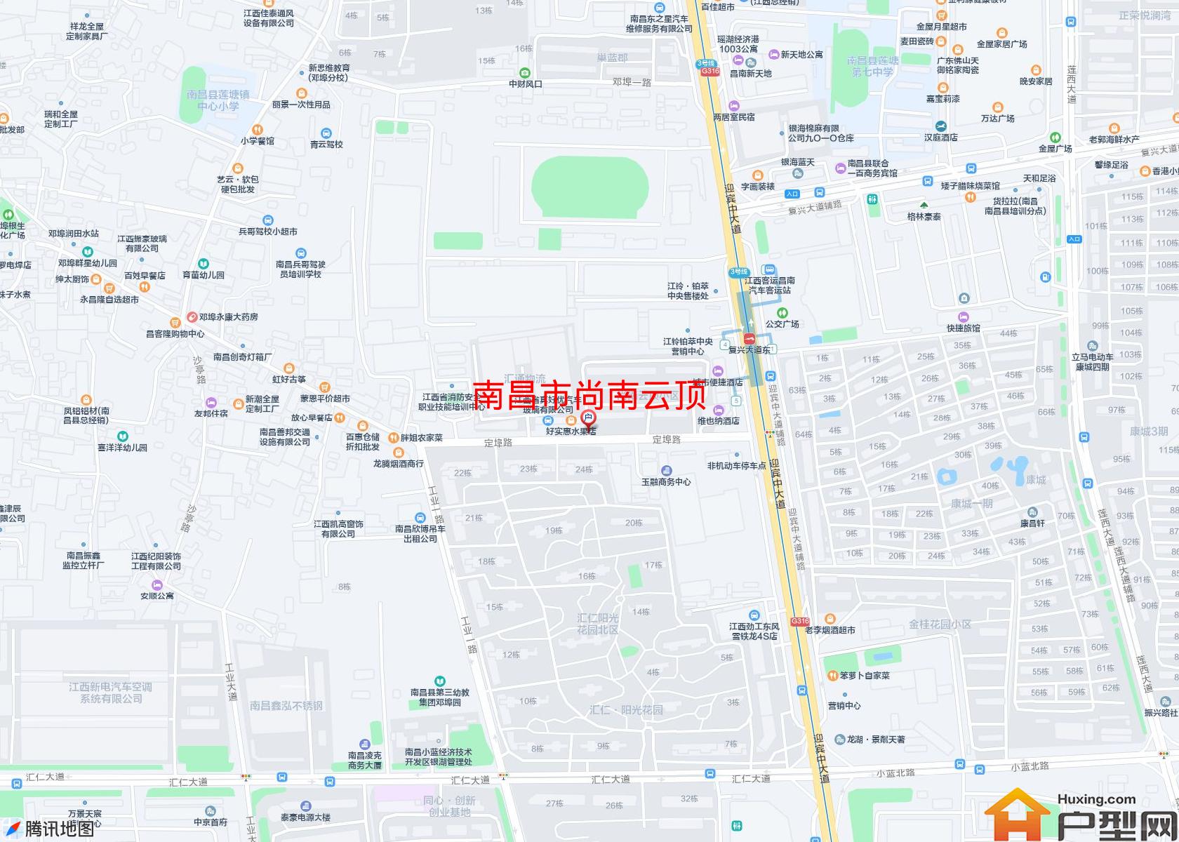 尚南云顶小区 - 户型网