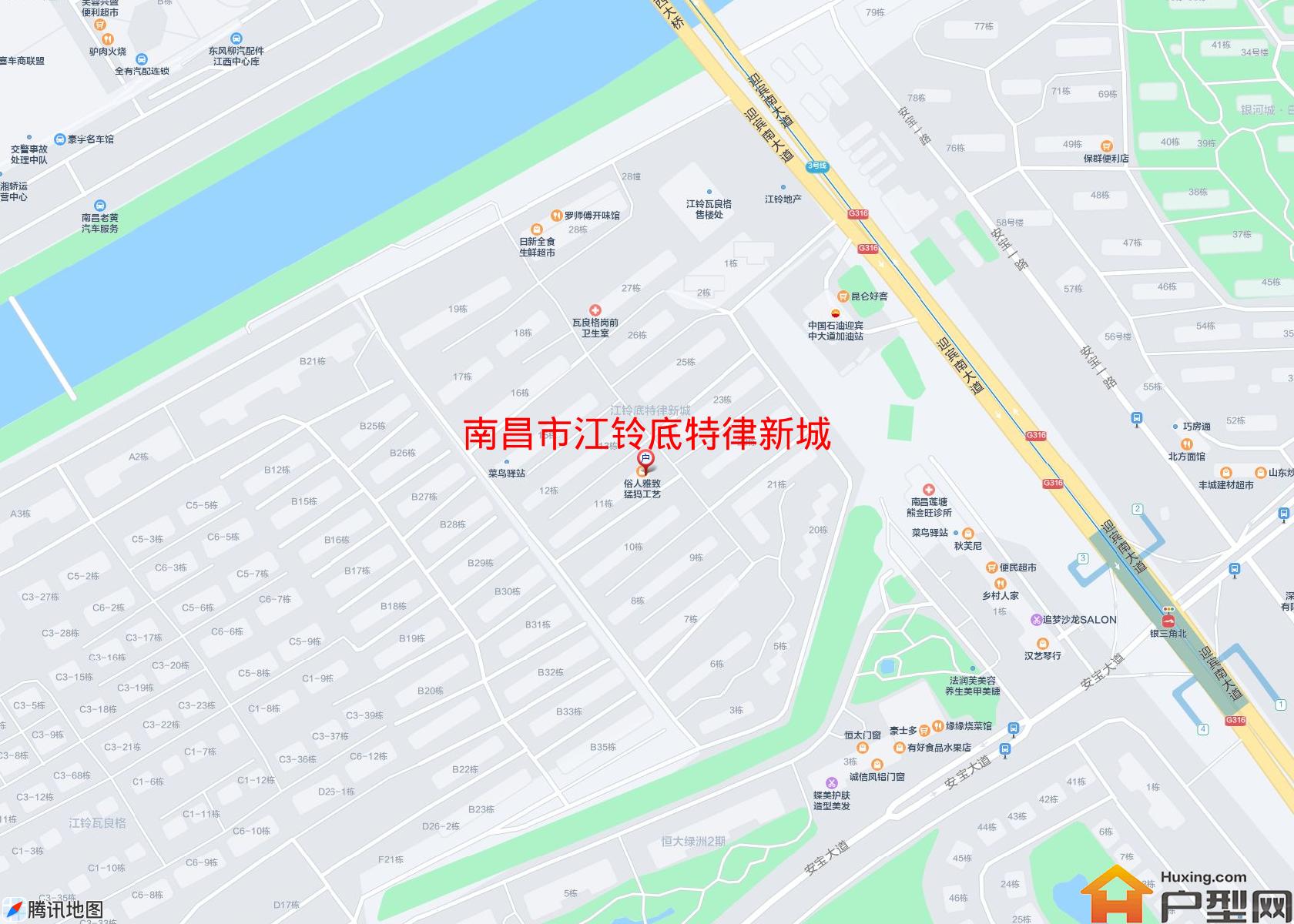 江铃底特律新城小区 - 户型网