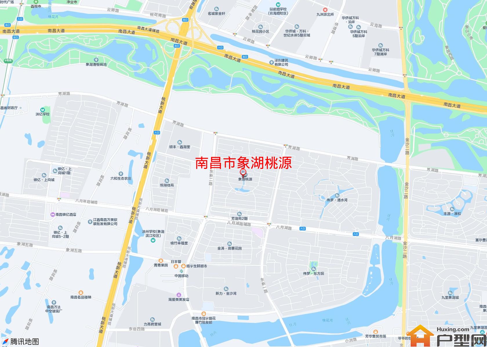象湖桃源小区 - 户型网
