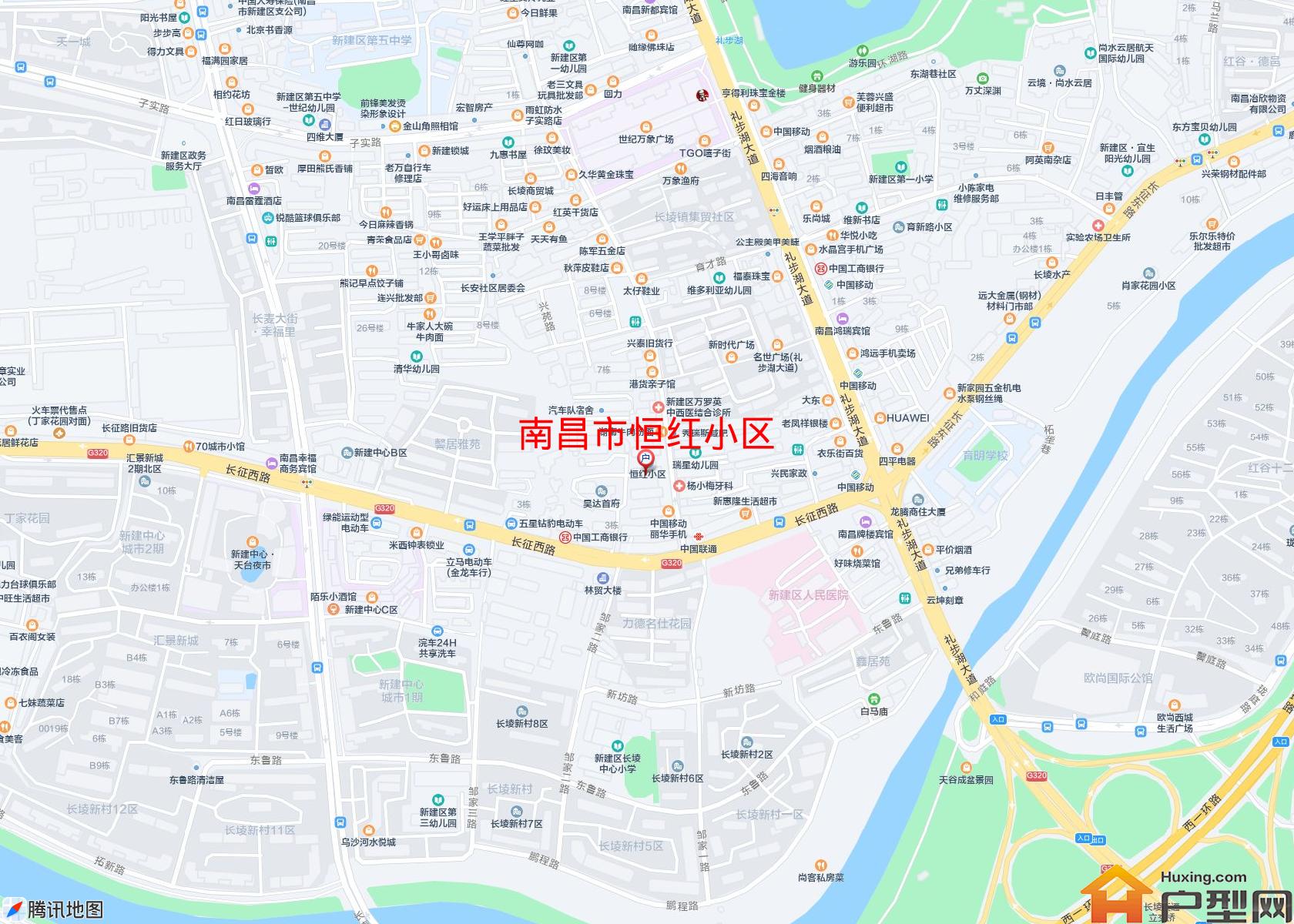 恒红小区小区 - 户型网