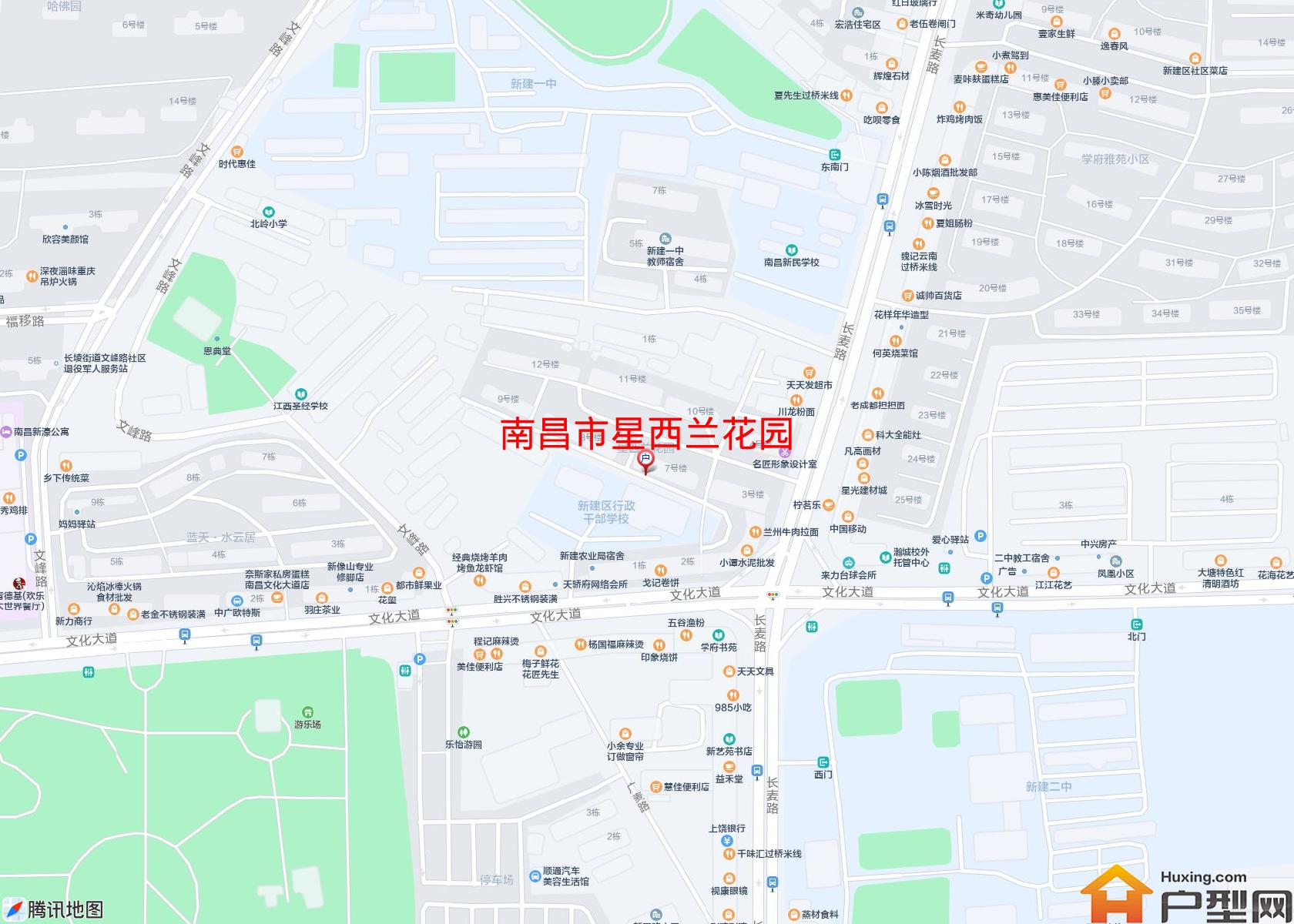 星西兰花园小区 - 户型网
