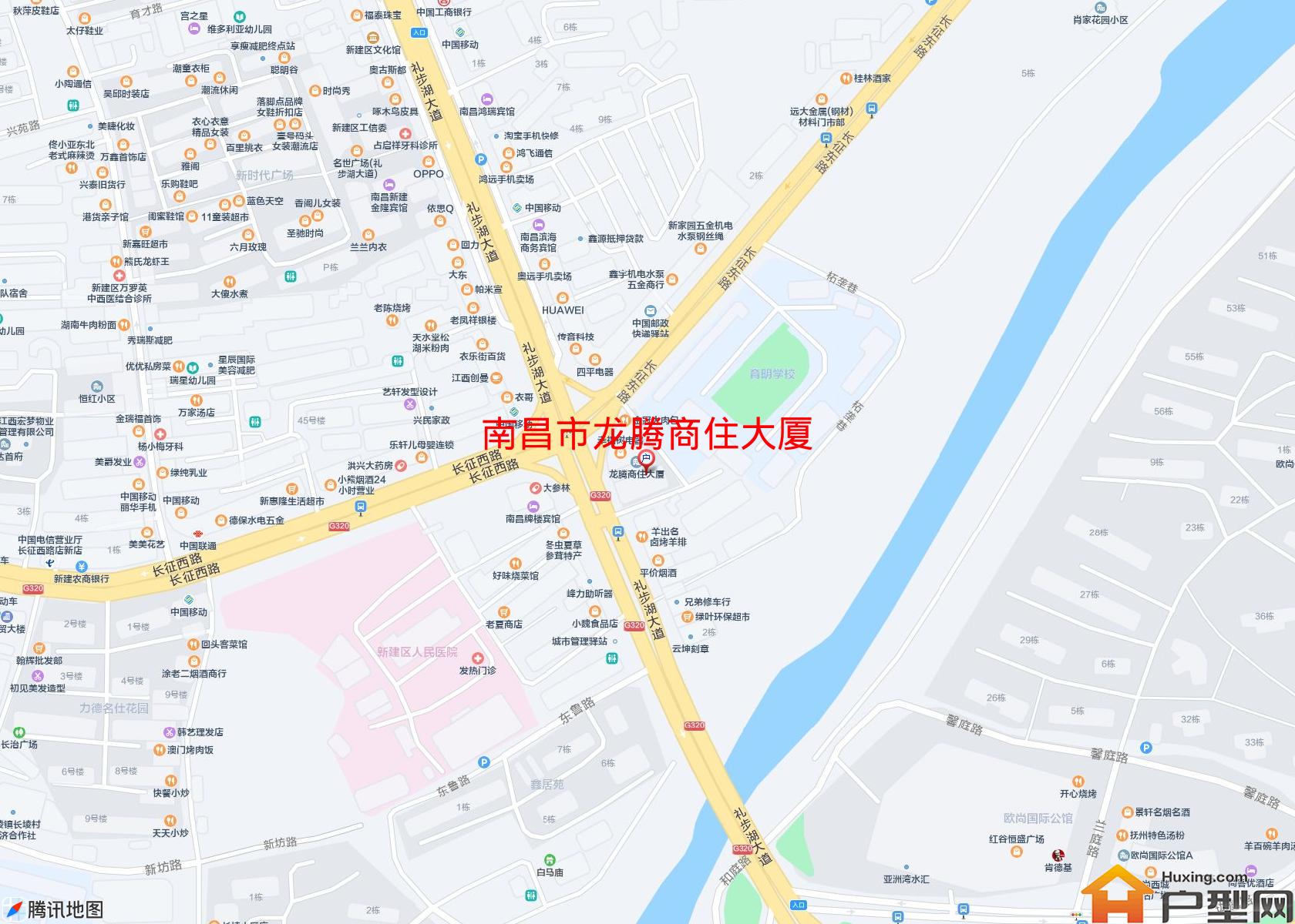 龙腾商住大厦小区 - 户型网