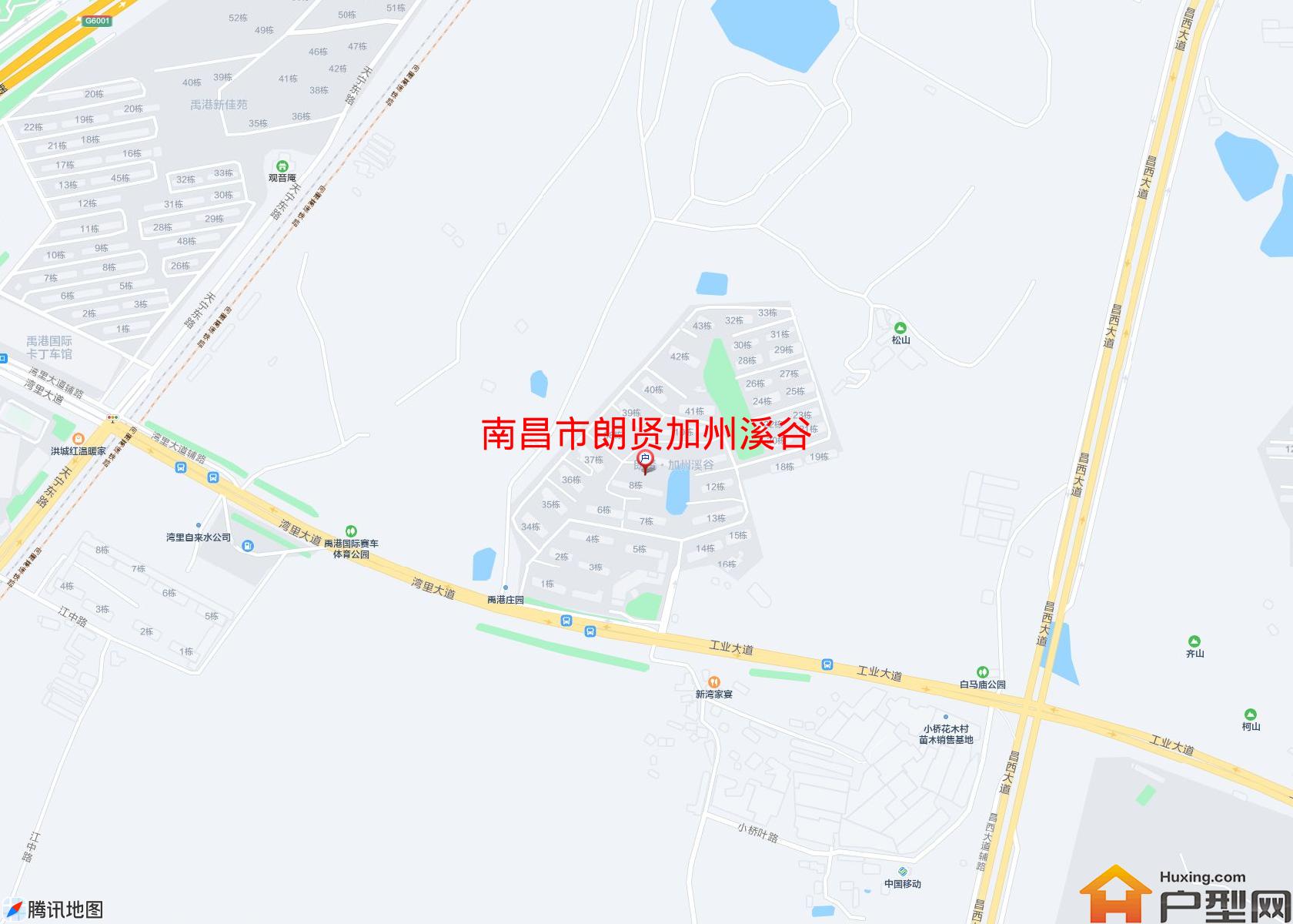 朗贤加州溪谷小区 - 户型网