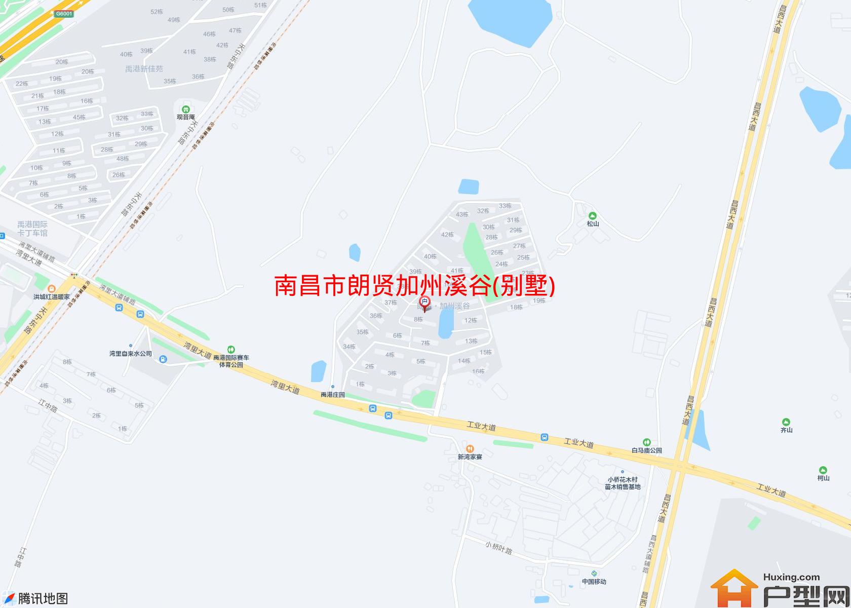 朗贤加州溪谷(别墅)小区 - 户型网