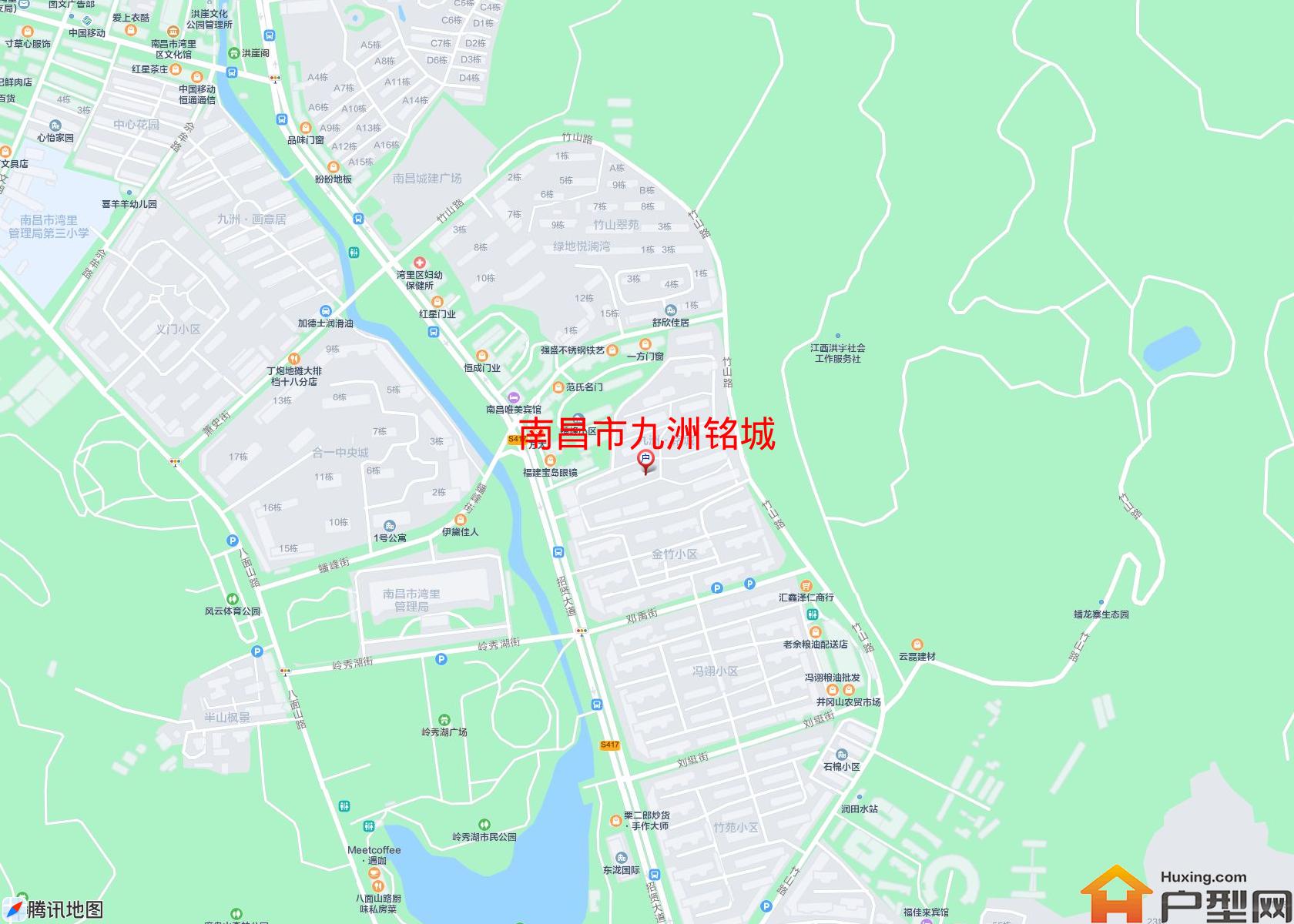 九洲铭城小区 - 户型网