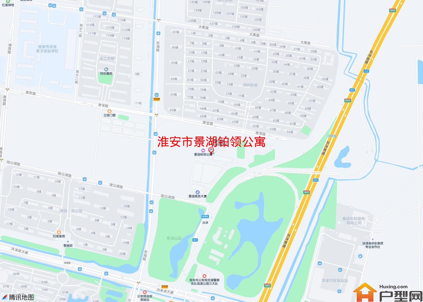 景湖铂领公寓小区 - 户型网