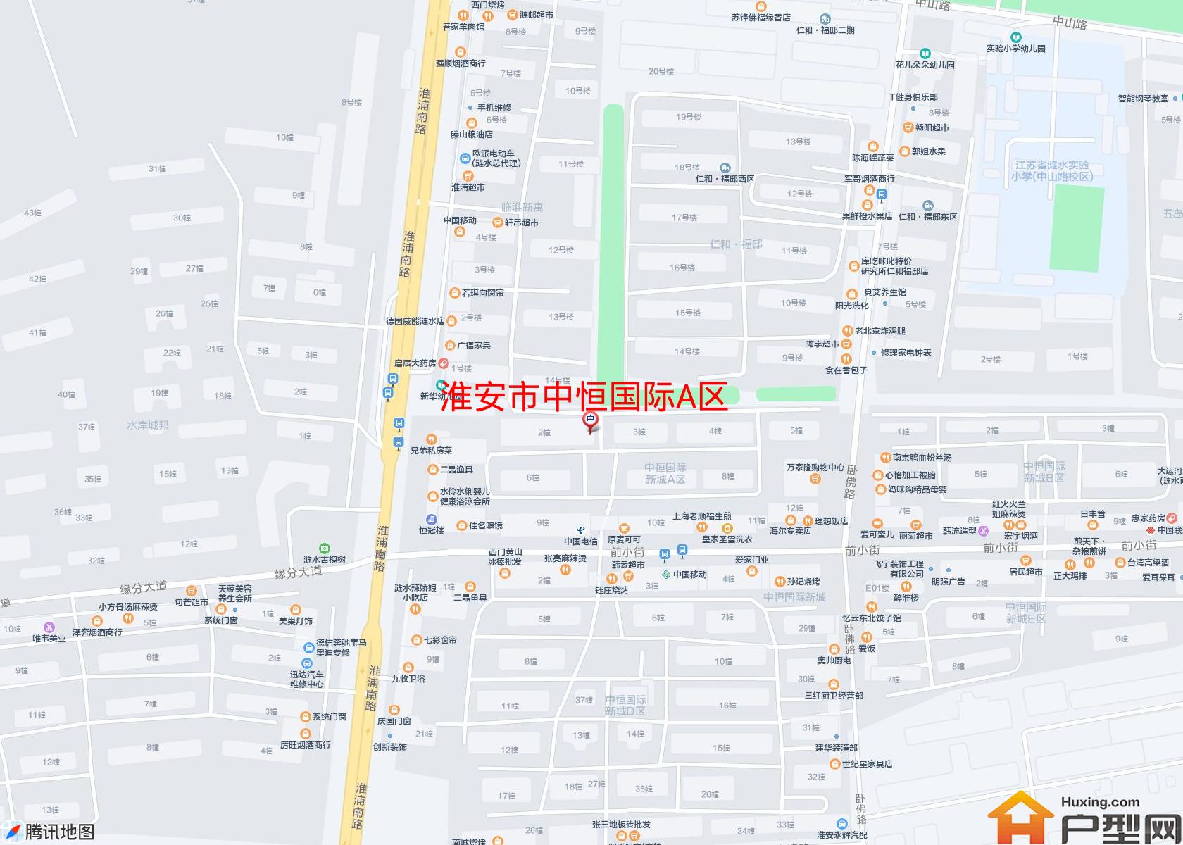 中恒国际A区小区 - 户型网