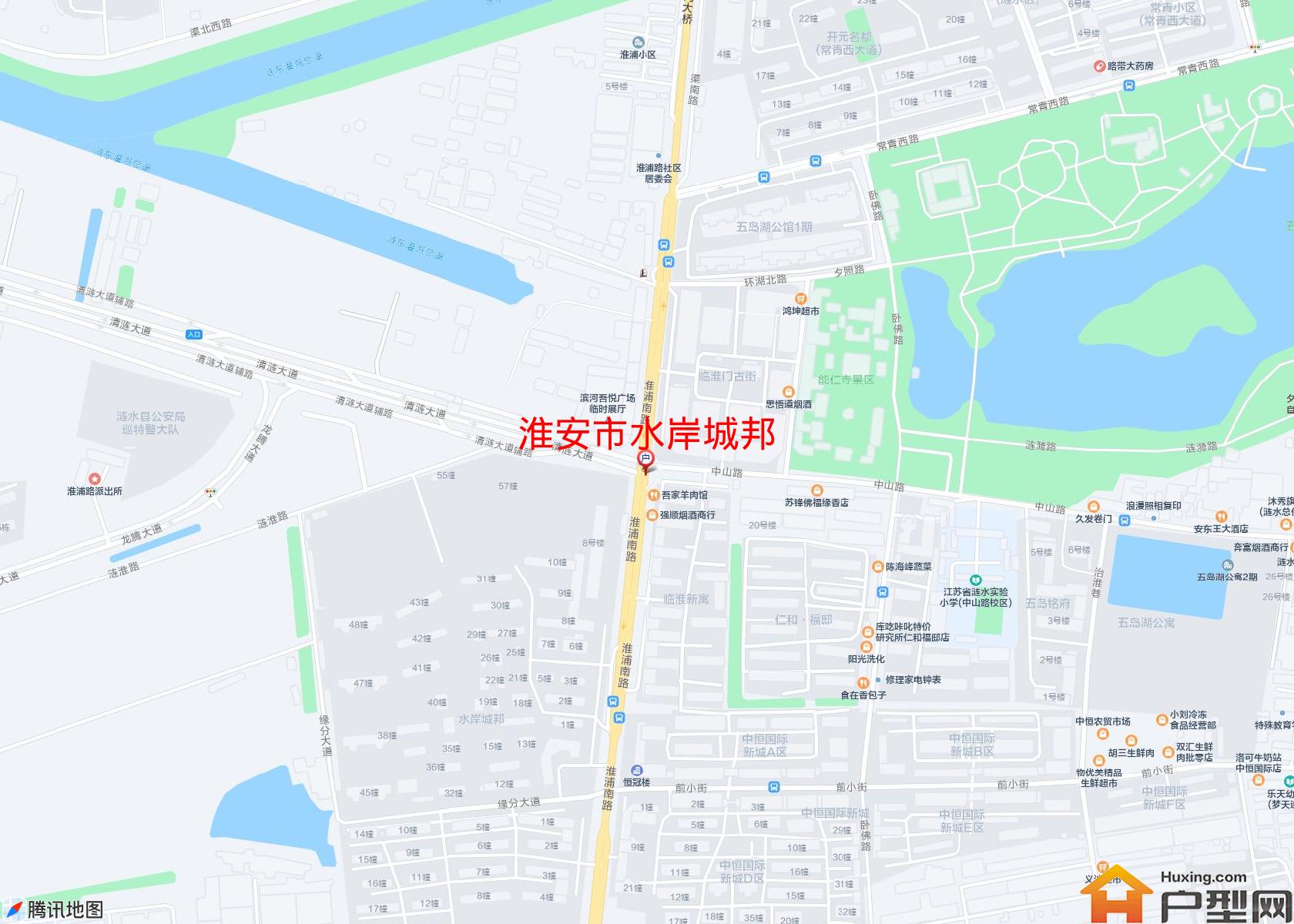水岸城邦小区 - 户型网