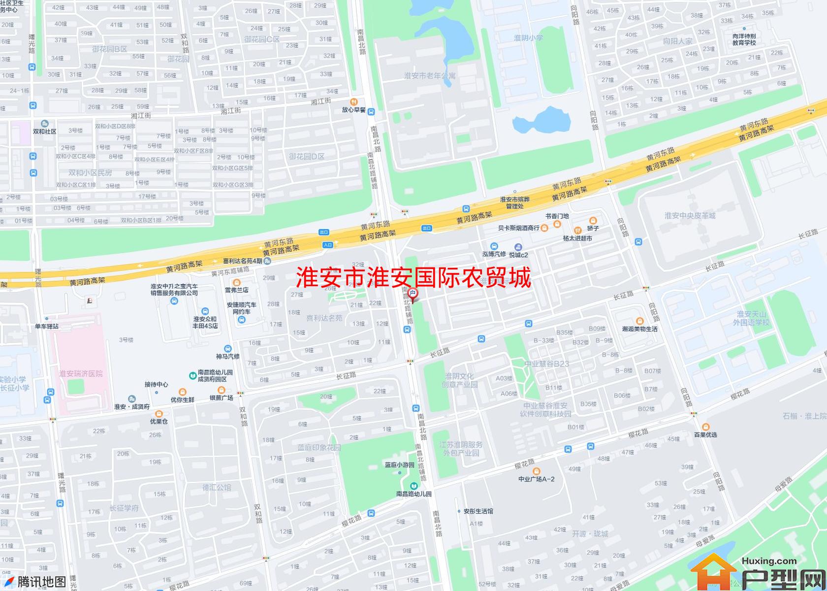 淮安国际农贸城小区 - 户型网