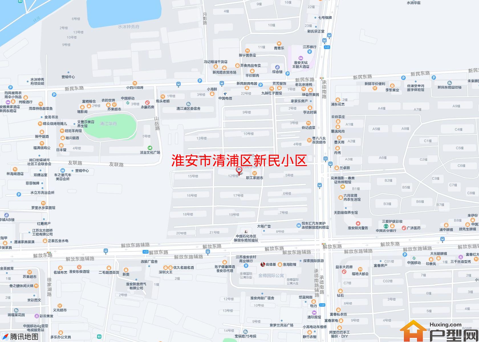 清浦区新民小区小区 - 户型网