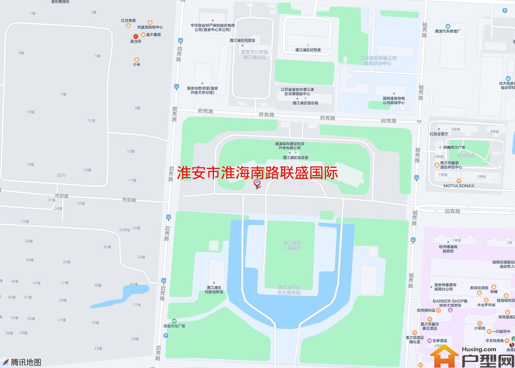 淮海南路联盛国际小区 - 户型网