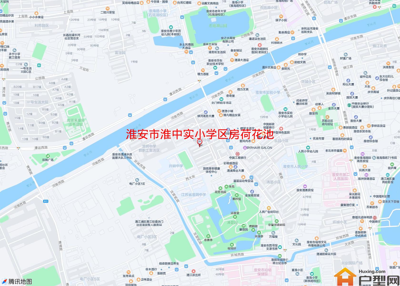 淮中实小学区房荷花池小区 - 户型网