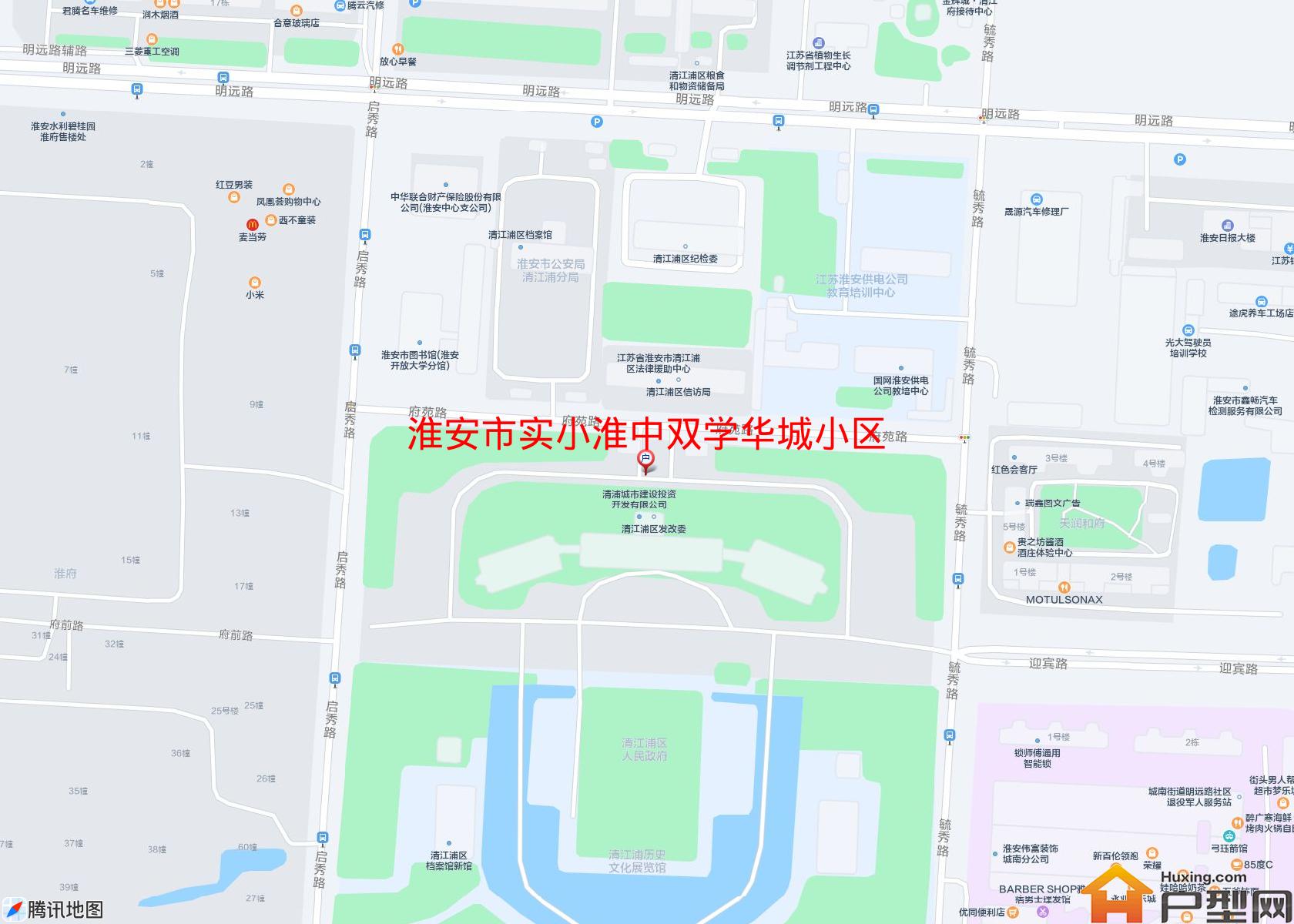 实小淮中双学华城小区小区 - 户型网